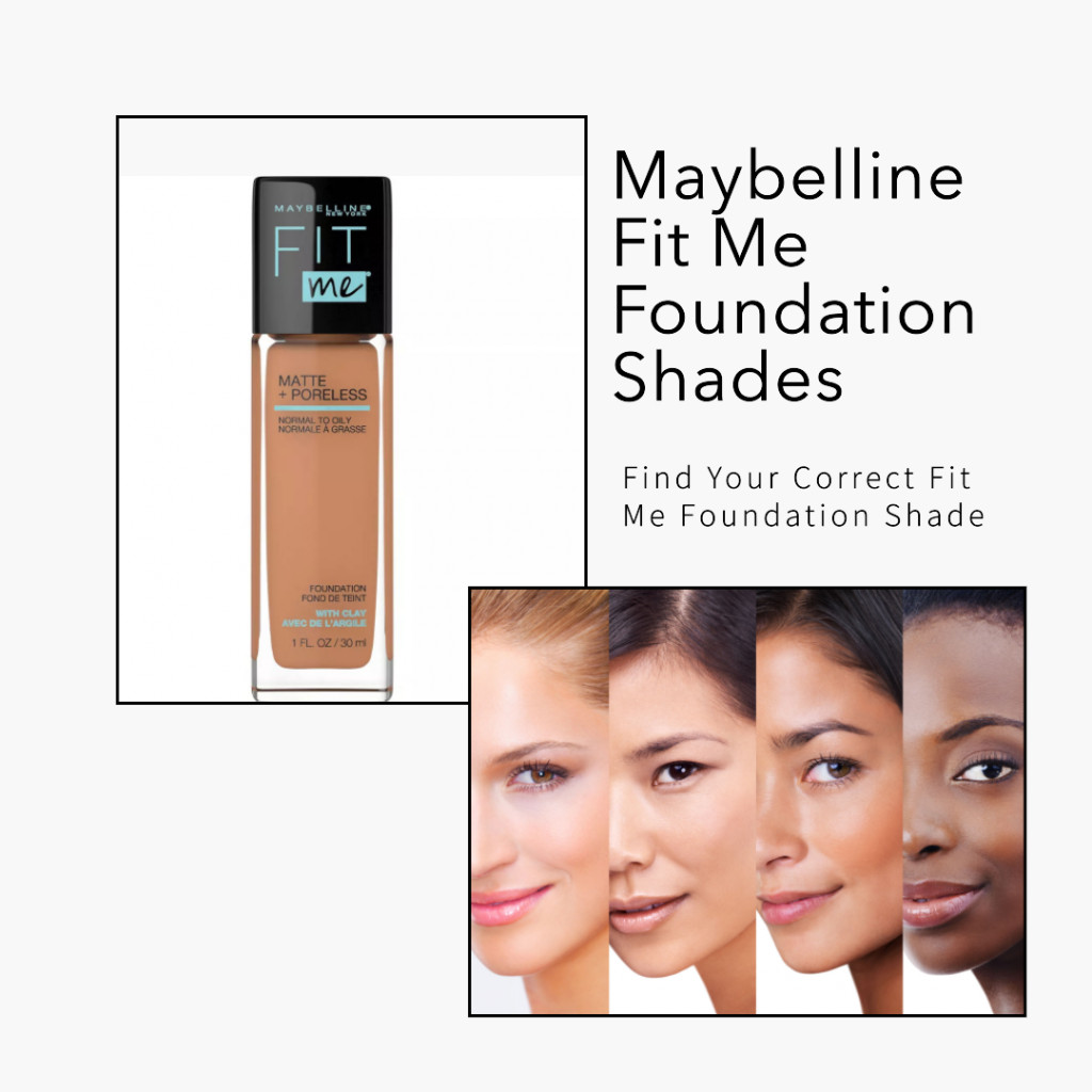 Maybelline Fit Me Matte + Poreless Foundation — Choose Your Shade