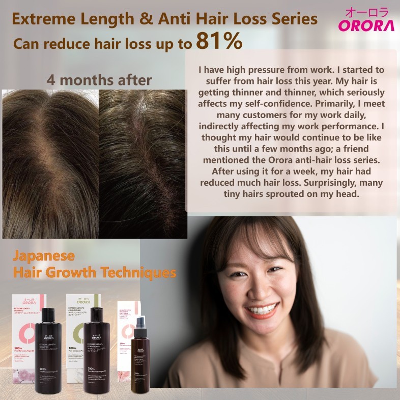 Orora Extreme Length & Anti Hair Loss Shampoo 300ML