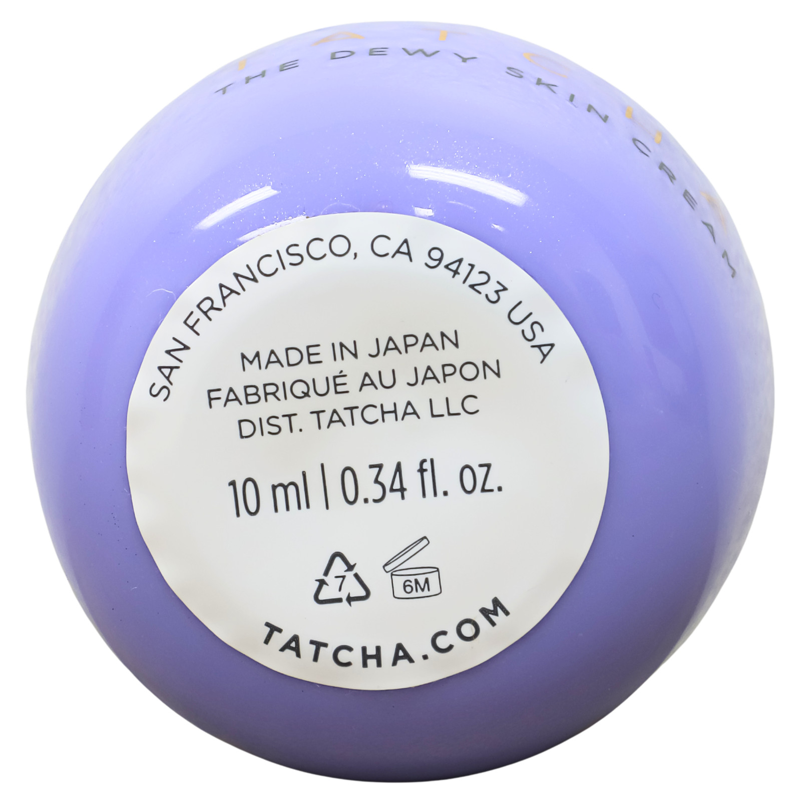 Tatcha Travel Size The Dewy Skin Cream Rich Line-Plumping Moisturizer 10ml