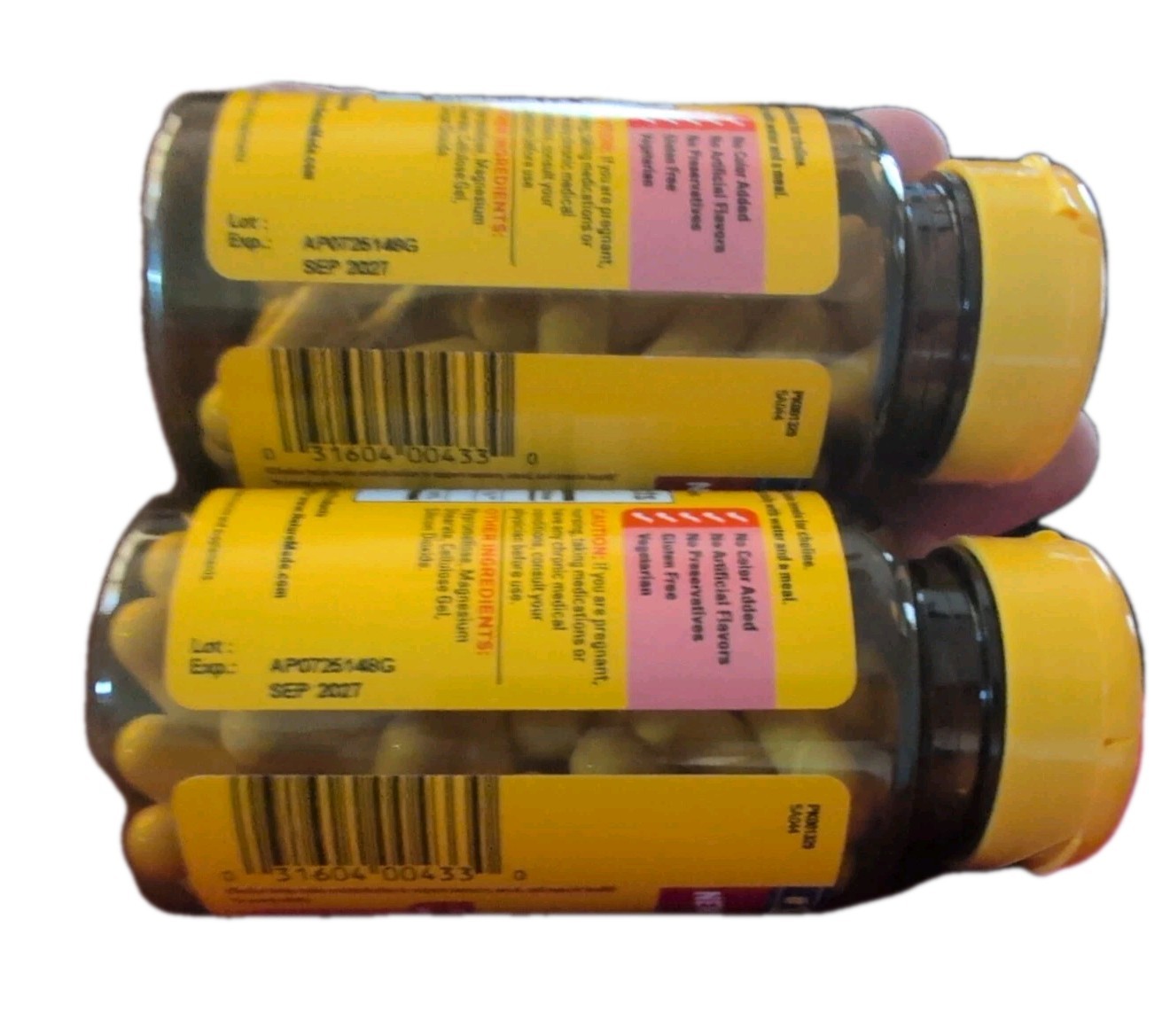 (2) Nature Made CHOLINE Extra Strength 800mg 60 Capsules Each. Exp: 04/2026+