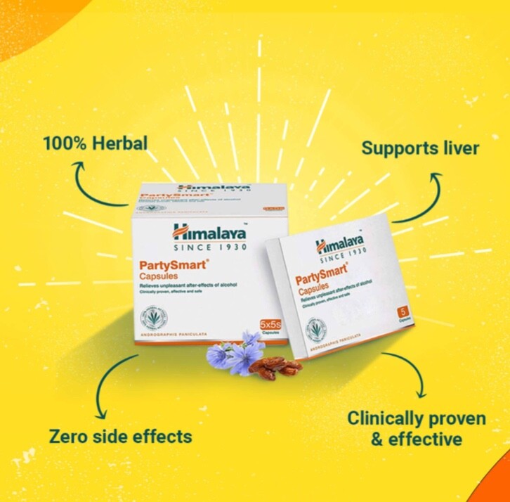PartySmart Capsules (10 X 5 = 50 Capsules) Long Expiry date