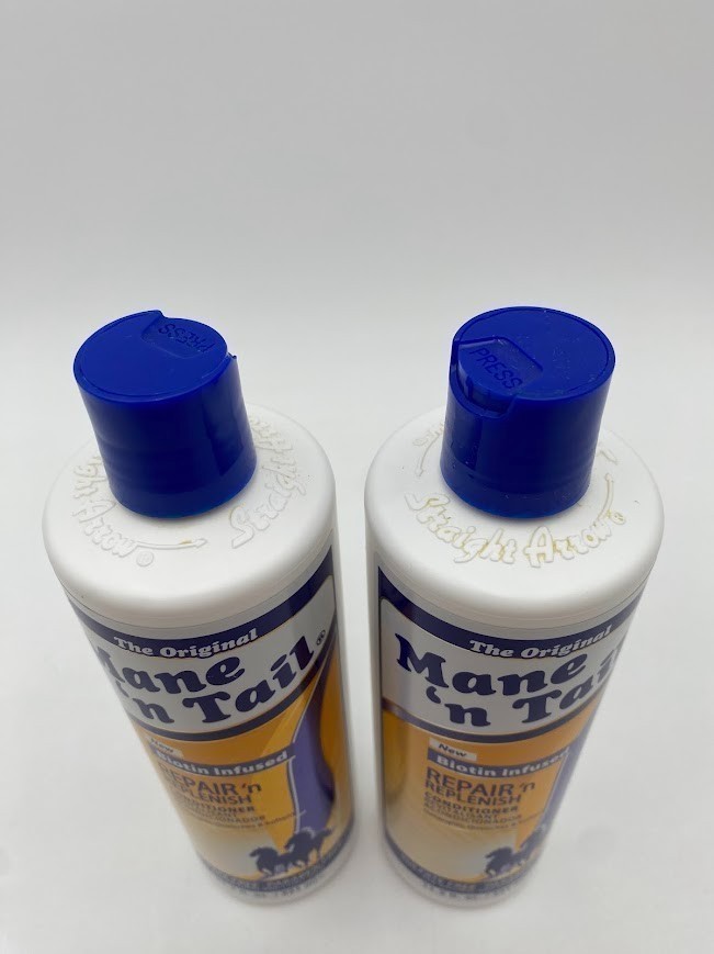 Lot of 2 The Original Mane ‘n Tail Repair ‘n Replenish Conditioner 11.2 fl oz