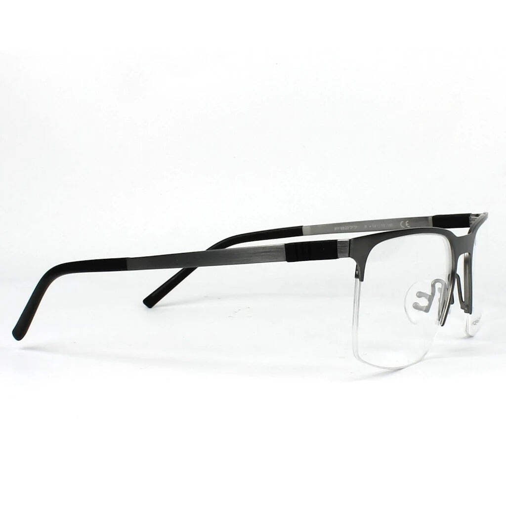 Porsche Design – P’8277-B Silver 54mm-19mm-145mm RX Eyeglasses Support Ukraine🇺