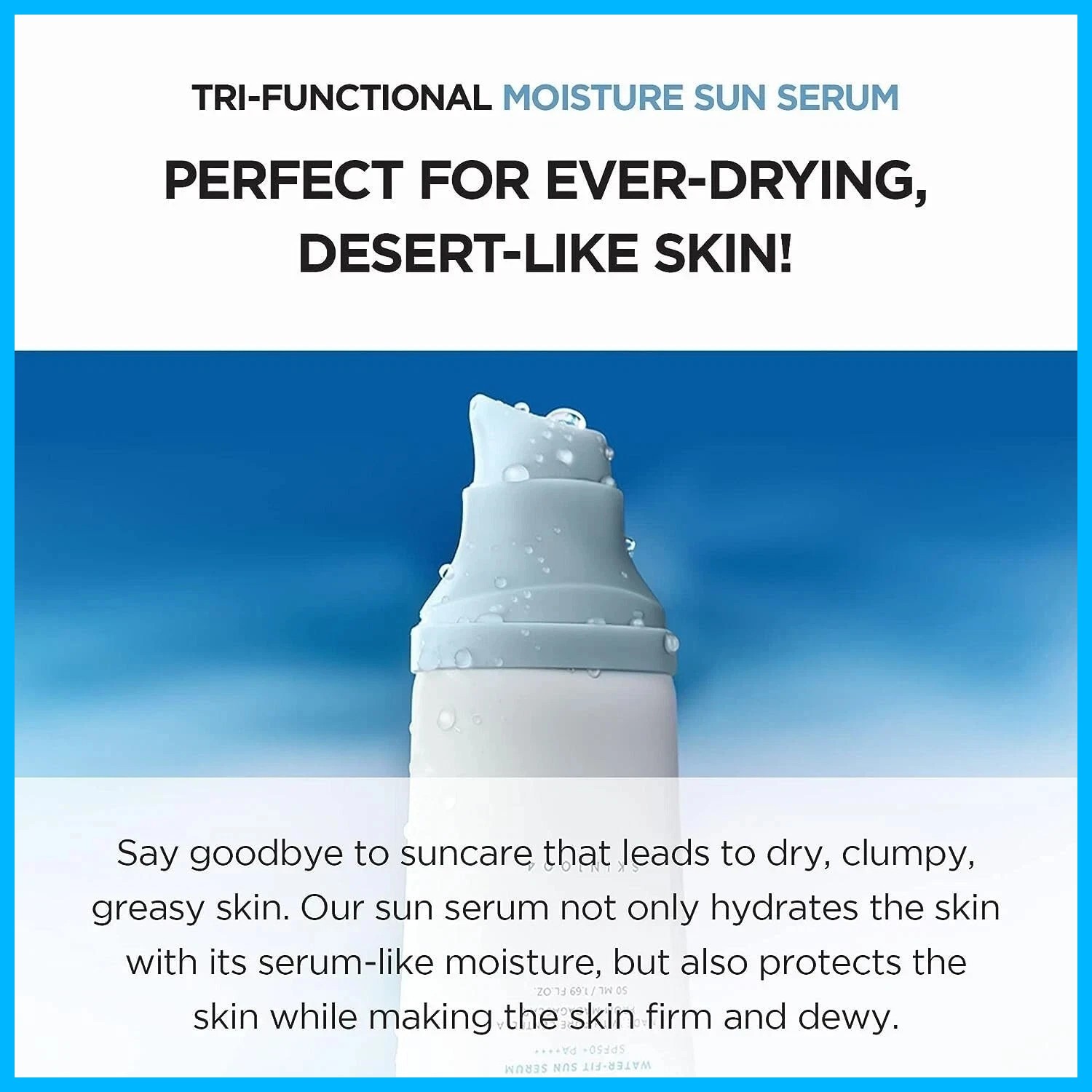 Pack of 2 – SKIN1004 Centella Sun Serum SPF50+ PA++++ USA SELLER