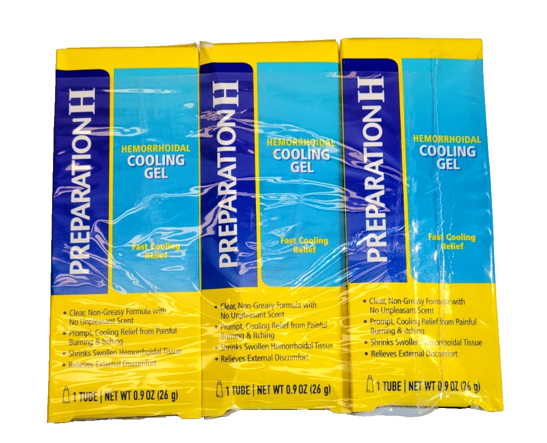 Preparation H 0.9oz Hemorrhoidal Cooling Gel – Exp 2027/09