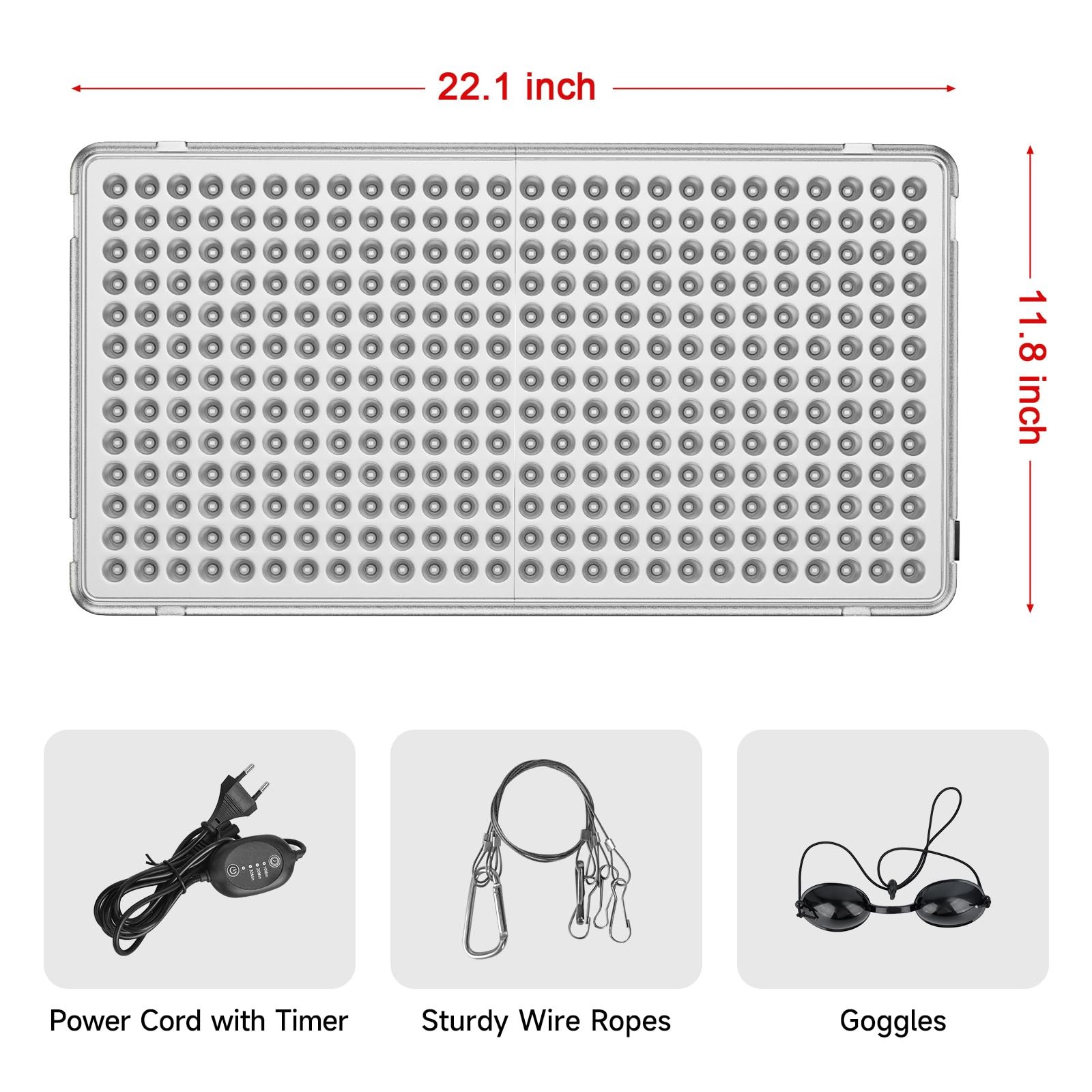 Anyork Red Light Devices For Face Full Body Red Light Lamp High Power Infrared