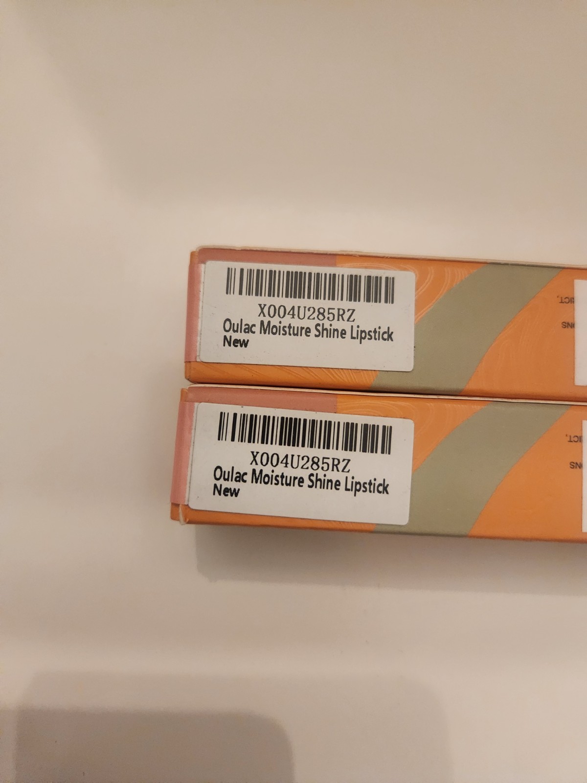 Oulac Moisture Shine Lipstick 22 PEACHY KEEN 2.2 g – 2 New In Box
