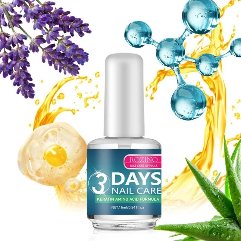 3 Days Nail Care Nail Nourishing Oil Nail Strengthener for Damaged Hydrate Nails