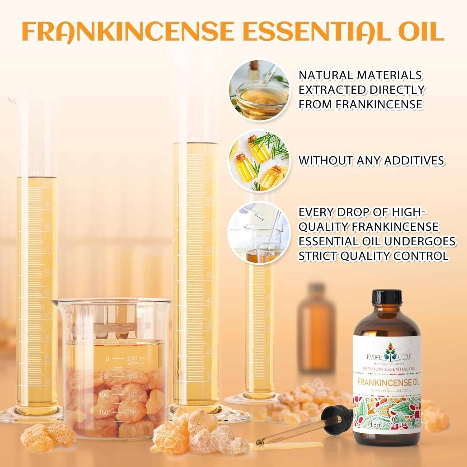 Frankincense Essential Oil Huge 4 Fl Oz 100% Pure and Natural