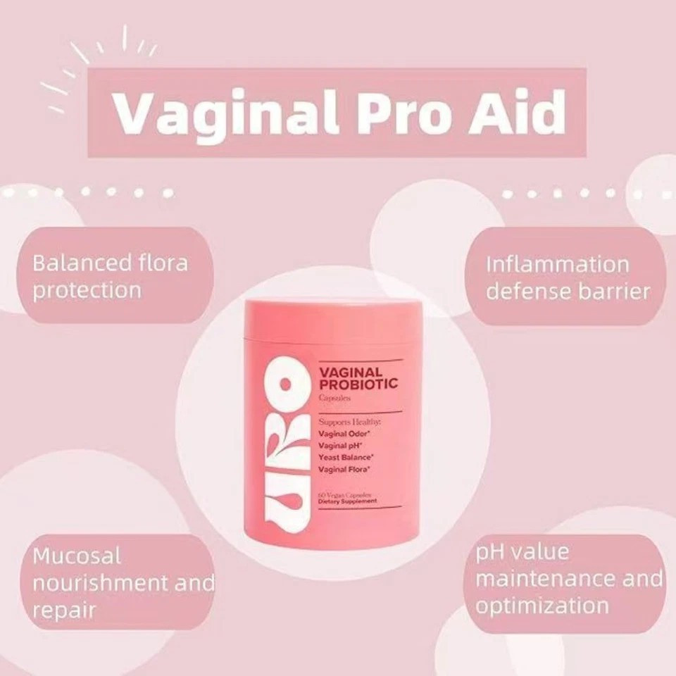 3PACK URO O Positiv Vaginal Probiotics for Women pH Balance w/ Prebiotic