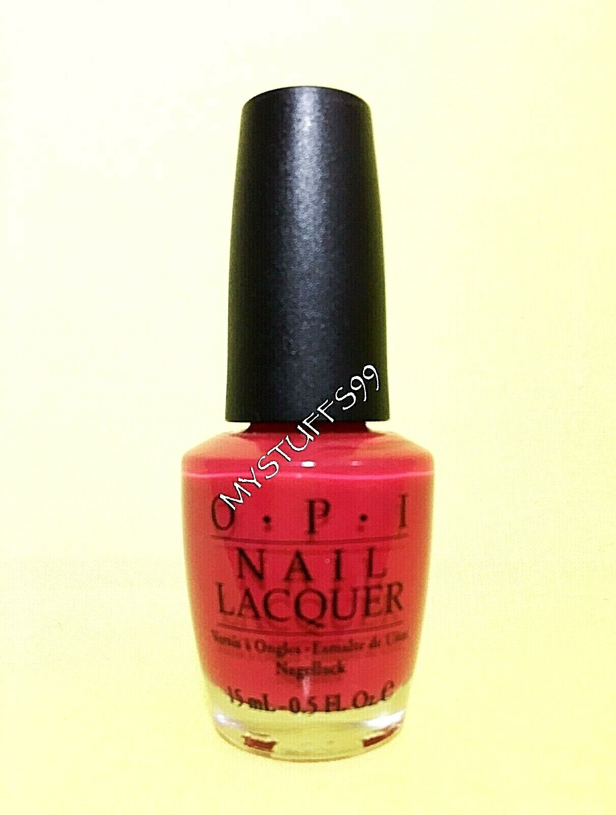 OPI Nail Lacquer «NL A47 RED HOT AYERS ROCK» AUSTRALIA COLLECTION 2007 HTF NEW!!