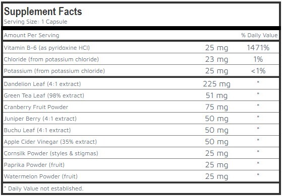 Light Flow – WATER PILLS – Balanced Release 3 Bottles 180 Capsules