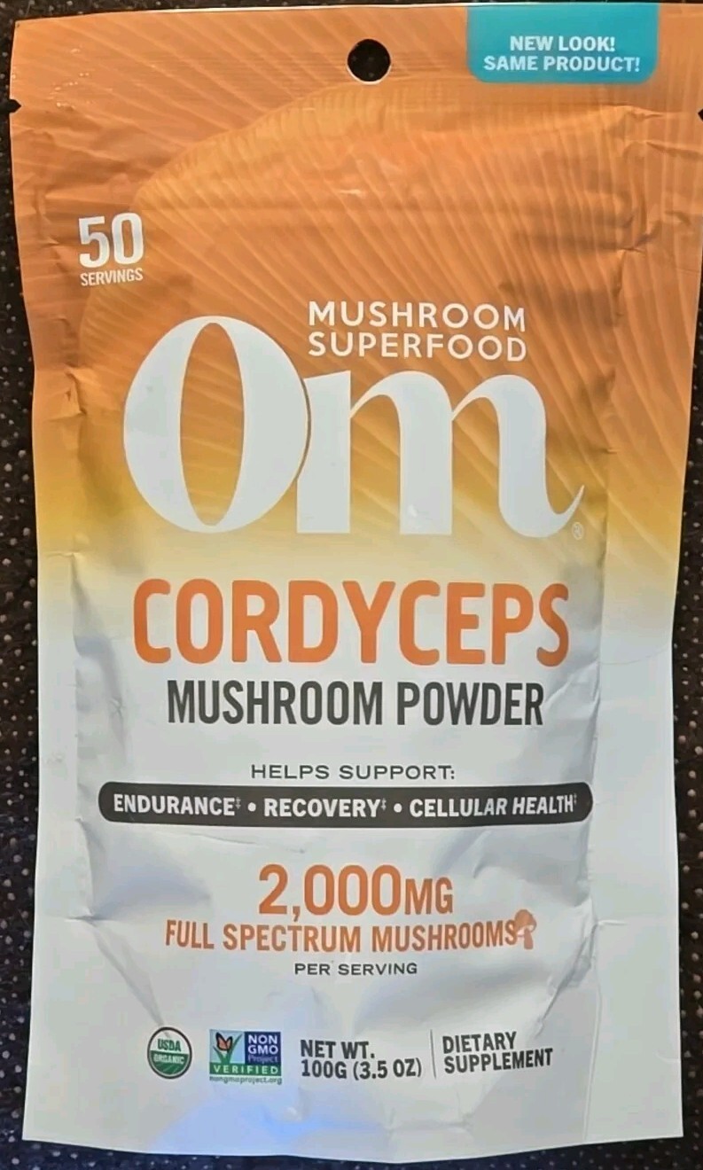 OM Mushroom Superfood Cordyceps Mushroom Powder 3.57 oz
