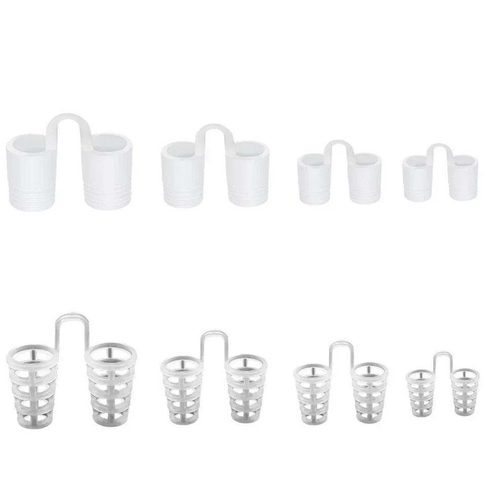 8Pc Silicone Anti-Snoring Nose Vents Snore Stopper Dilators for Better Sleep
