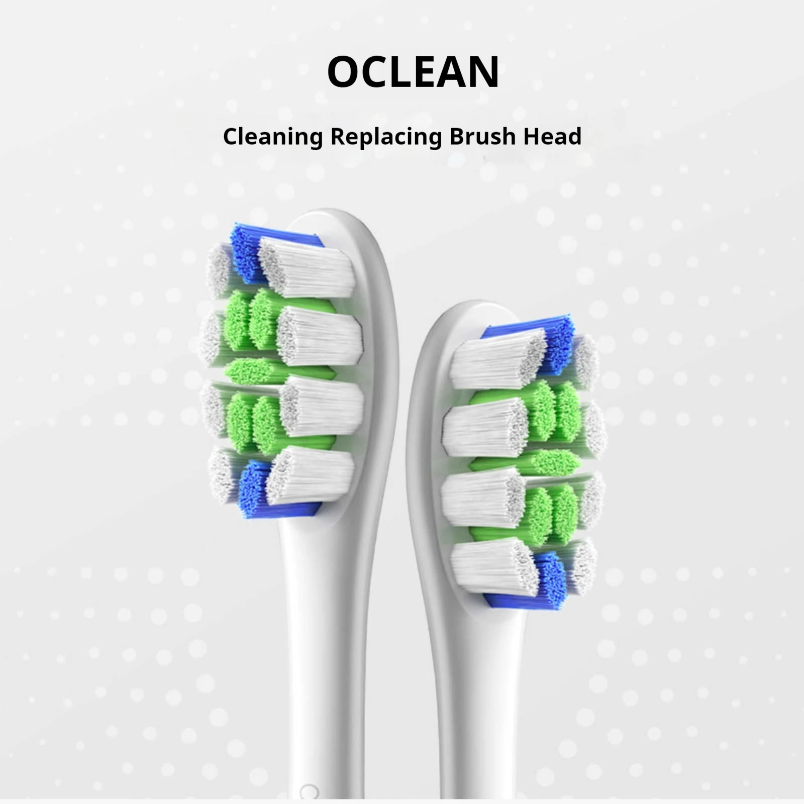 6x Original Oclean Replacement Brush Heads for X PRO Elite/Flow/F1/Z1/One