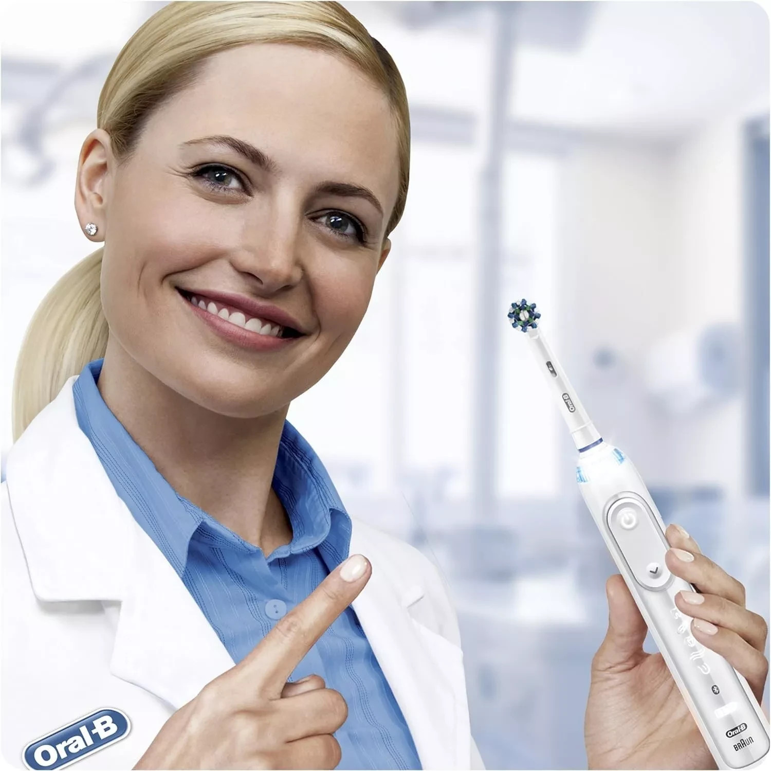 Pack of 8 Oral-B Cross Action Electric Toothbrush Head