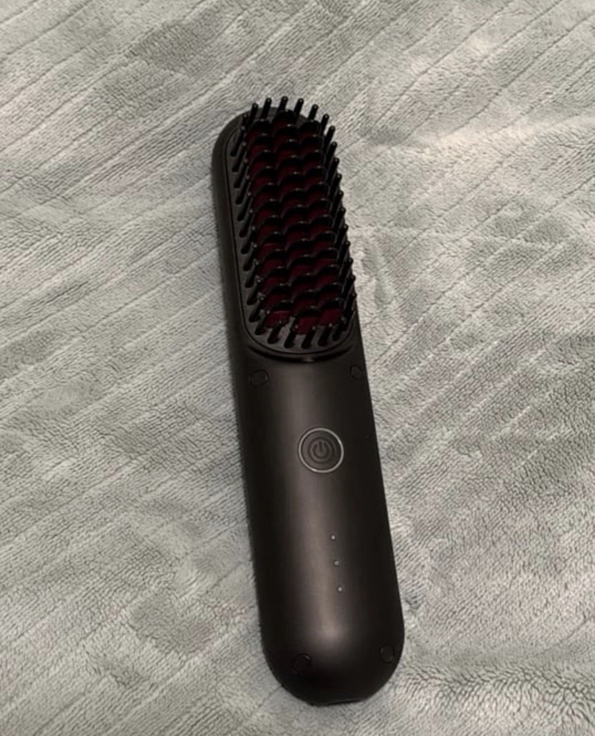 TYMO Porta Cordless Battery Straightening Brush, Black Travel Size