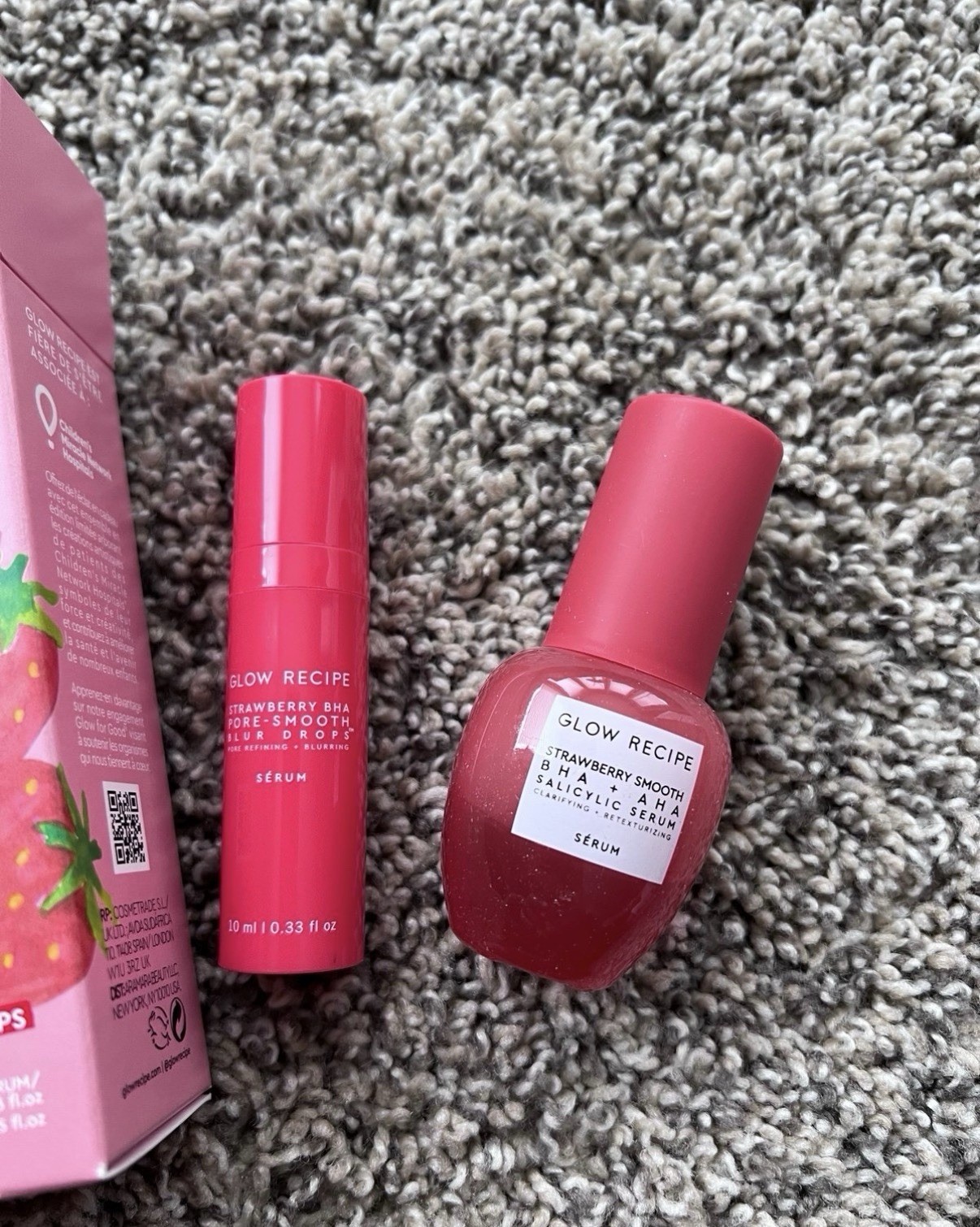 Glow Recipe Smooth Skin Dreams Mini Duo Set BHA/AHA Salicylic Serum + Blur Drops