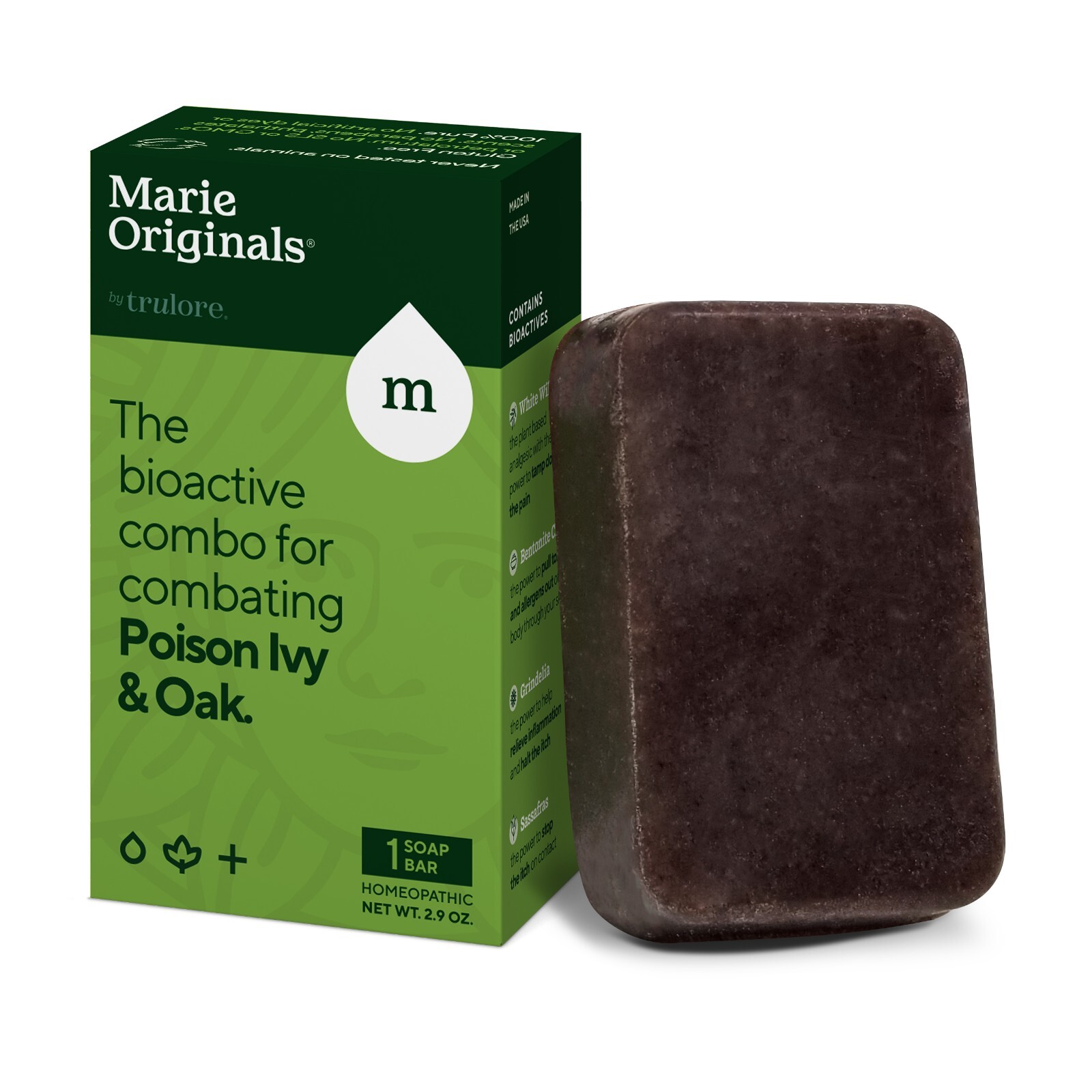 Marie Originals Poison Ivy/Oak Relief Soap -All Natural Poison Ivy Treatment