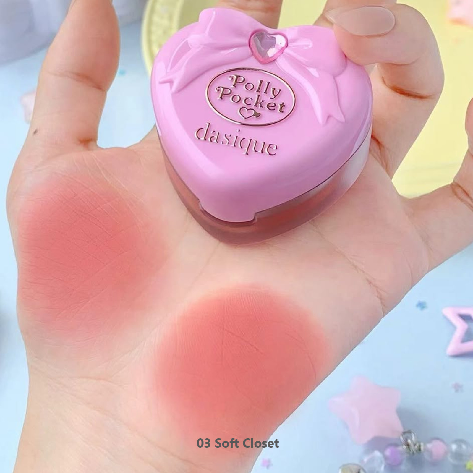 DASIQUE X Polly Pocket Souffle Color Pot 6.5g Limited K-Beauty