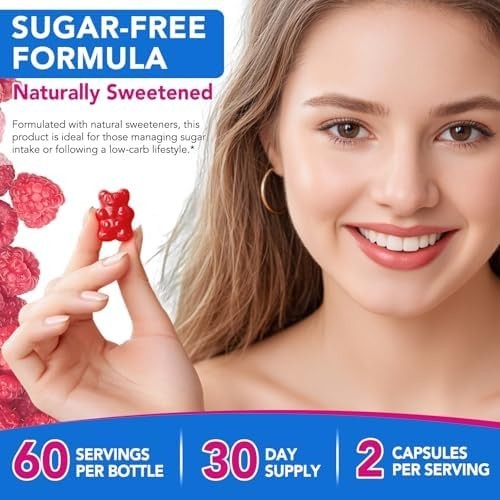 NAC Gummies for Adults & Kids 1000Mg – Chewable NAC Supplement N-Acetyl Cysteine