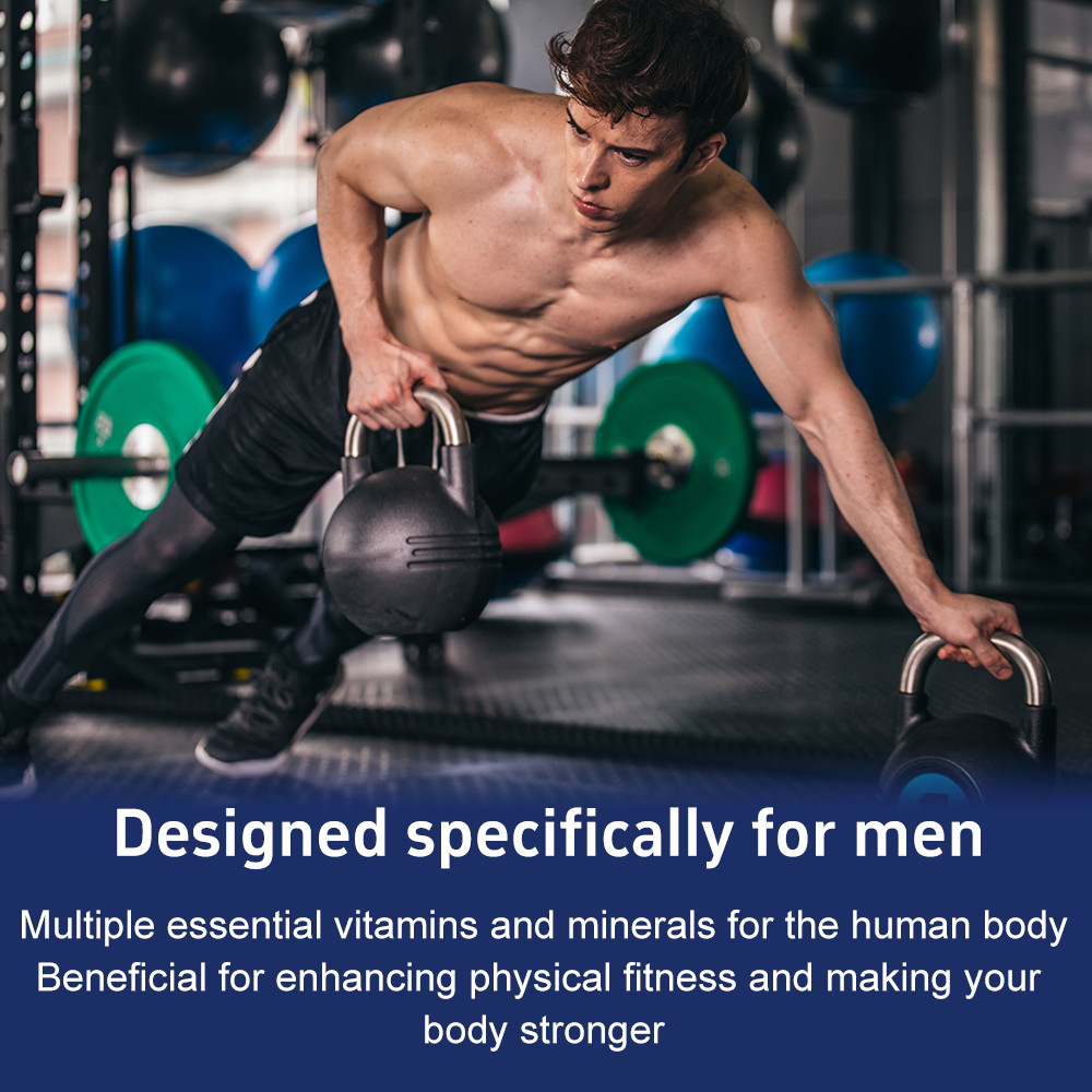 Male Multi Vitamin Supplement Mens Prostate Multivitamin Multimineral Daily