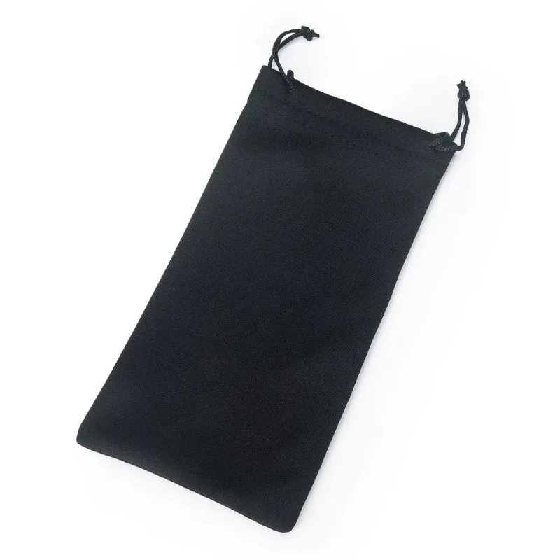 10 Pcs Soft Waterproof Sunglasses Bag with Drawstring Microfiber Dust Proof Pouc
