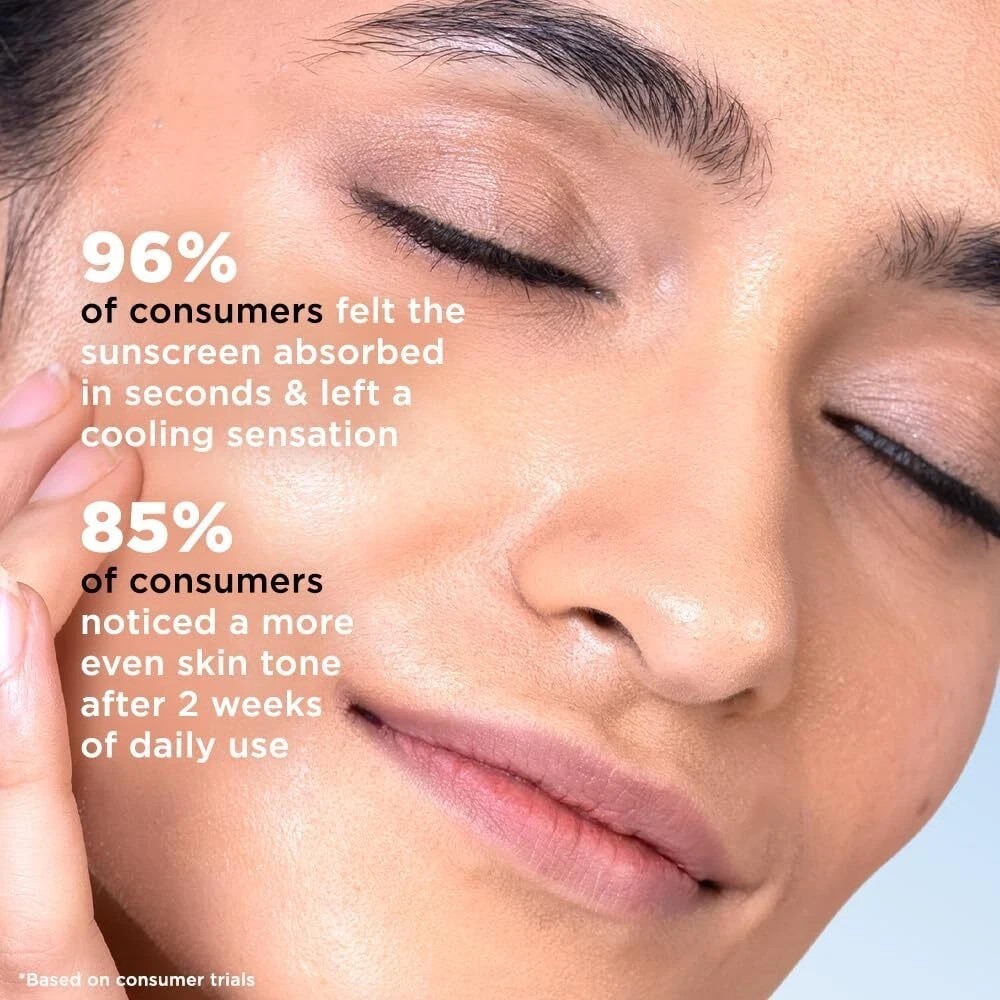 SunScoop 3% Niacinamide Fluid Sunscreen SPF 50+ Reduces Pigmentation 45ml