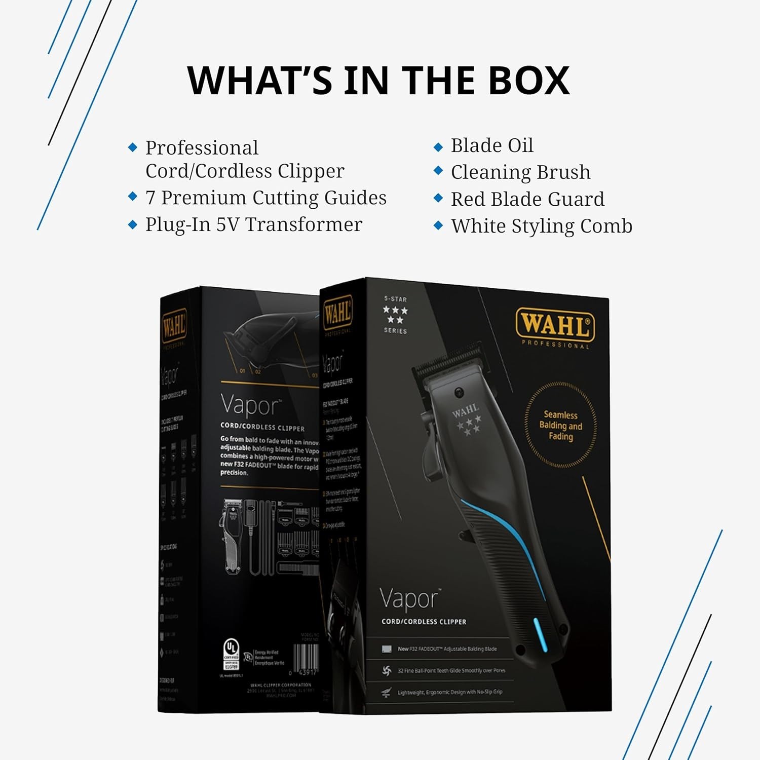 Wahl 5-Star Vapor Clipper – Open Box – Excellent Condition – Professional Grade