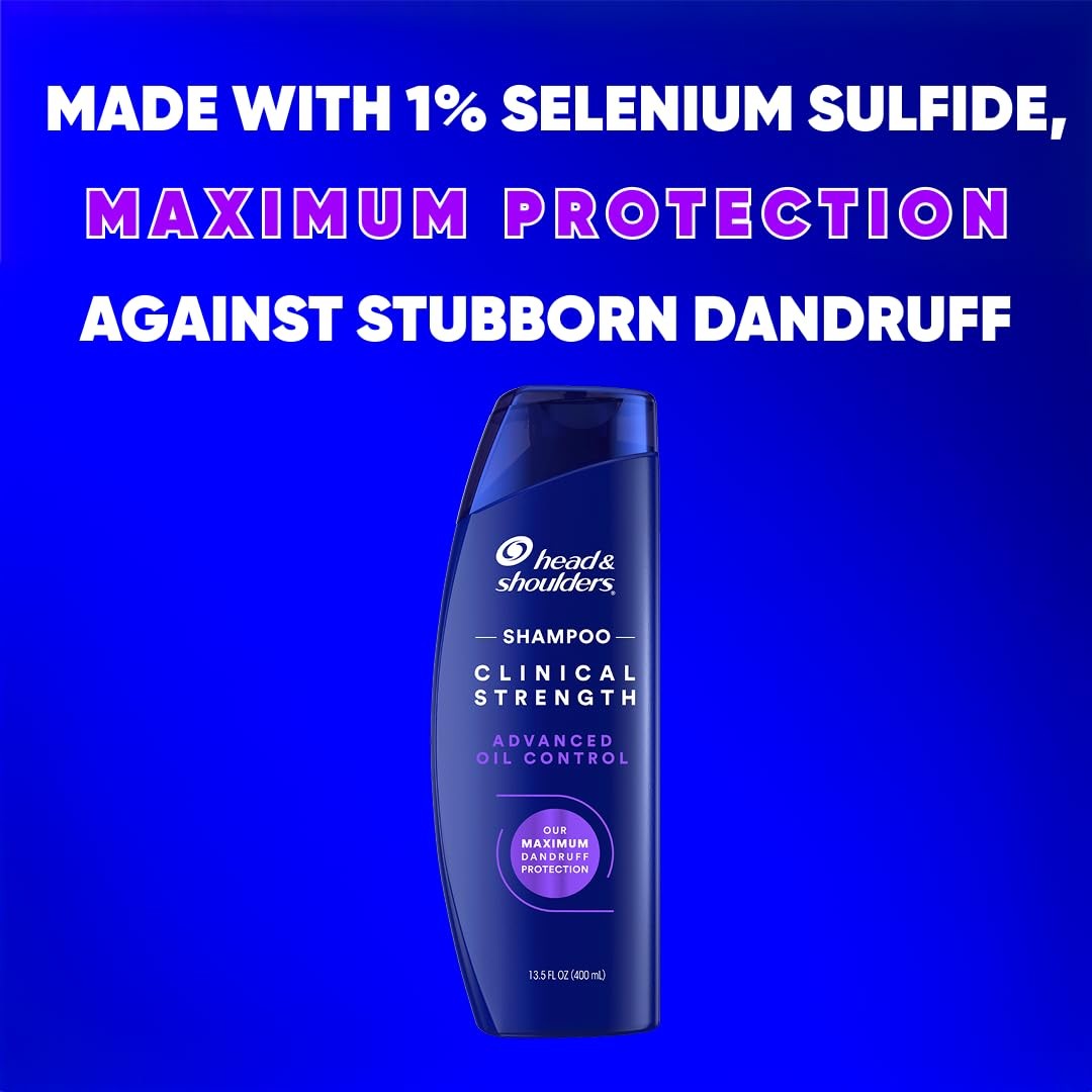 Head & Shoulders Clinical Strength Oil Control Shampoo 13.5 oz