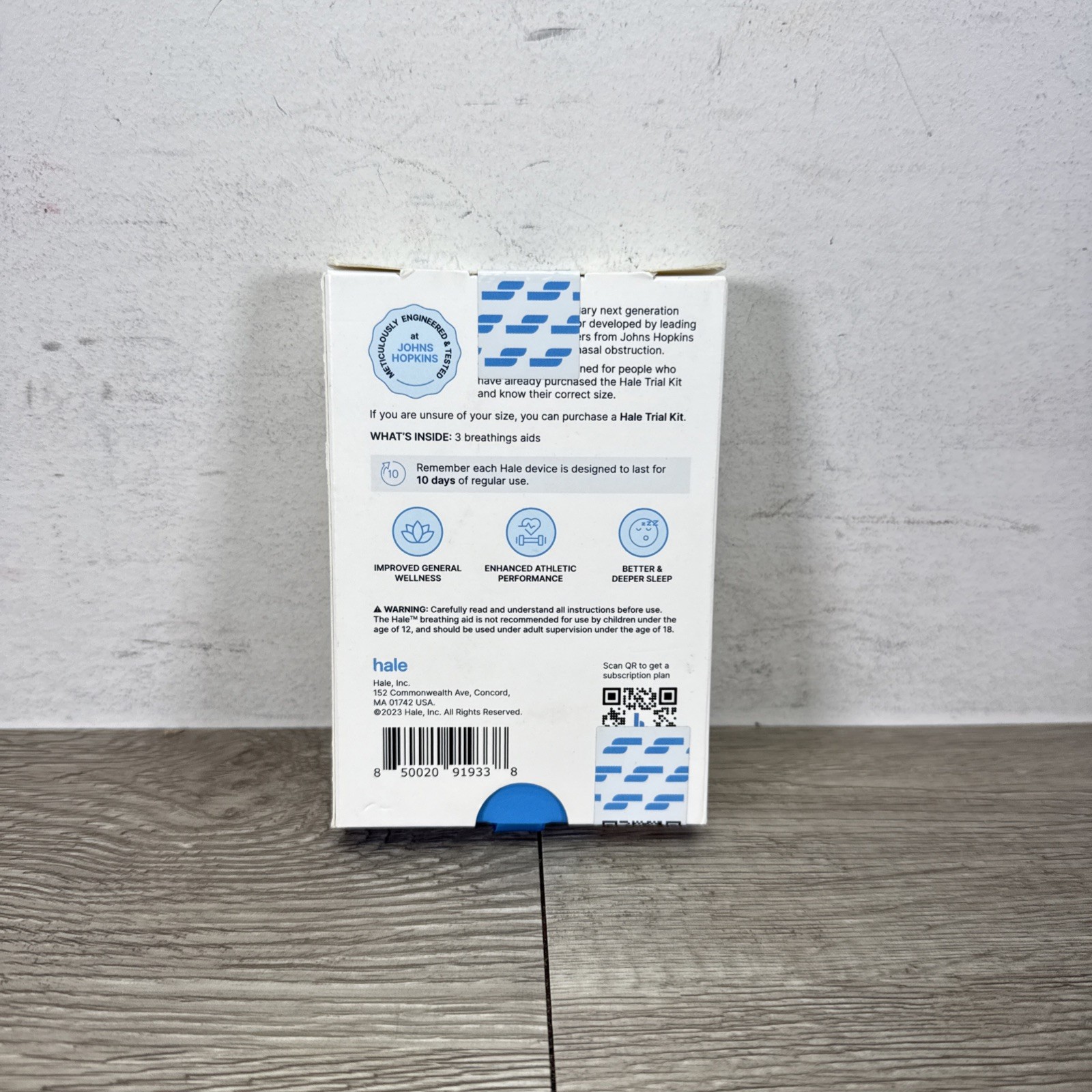 Hale Nasal Breathing Aid Refill Kits | Daily Wear Dilator Large