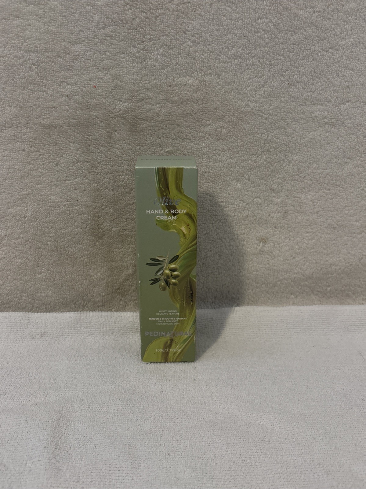 Pedinatural Olive Hand & Body Cream 3.39 Fl.oz NEW IN BOX FREE SHIP