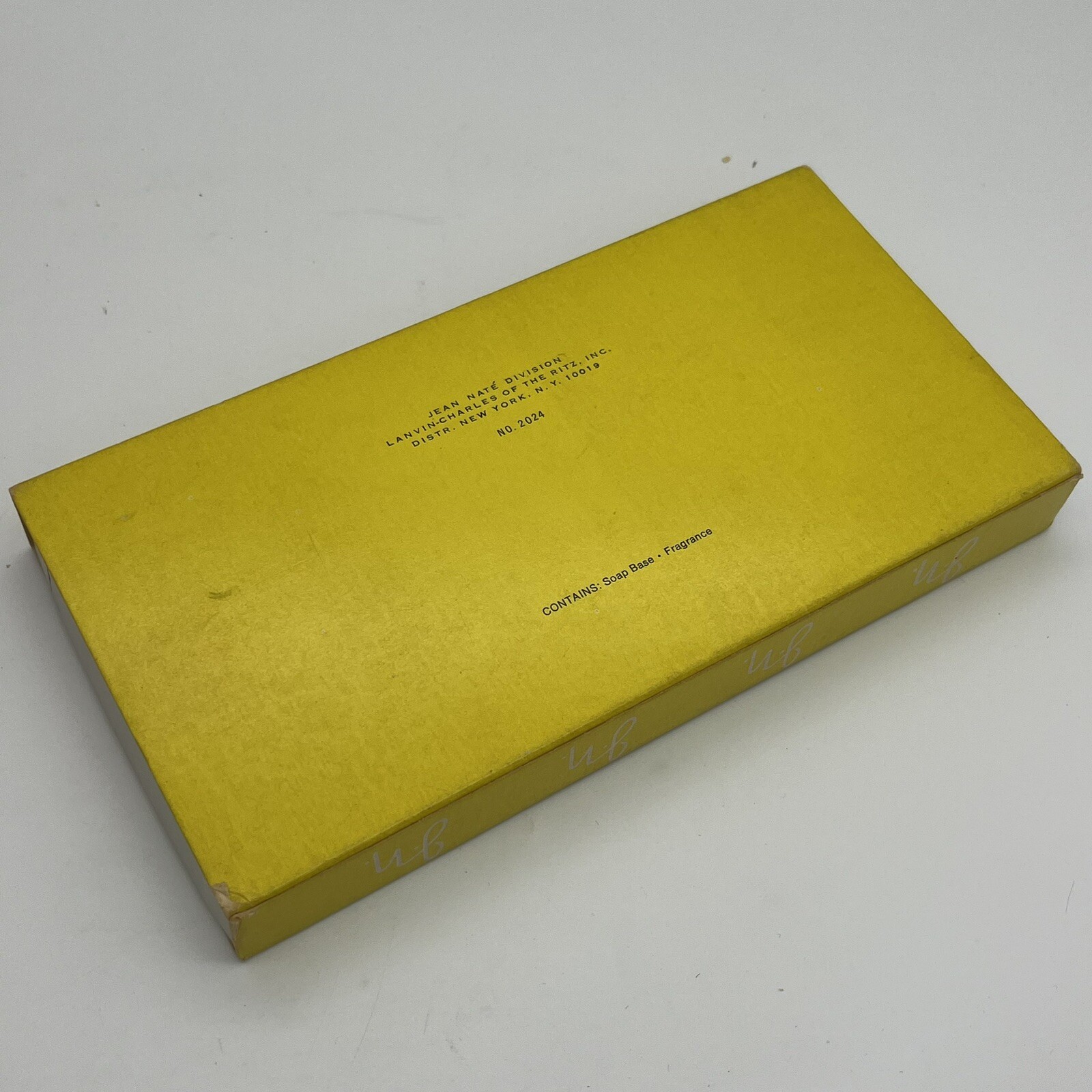 Jean Nate Lanvin-Charles of the Ritz Perfumed Soaps 8 Cakes 1.4 oz ea / 11.2 oz