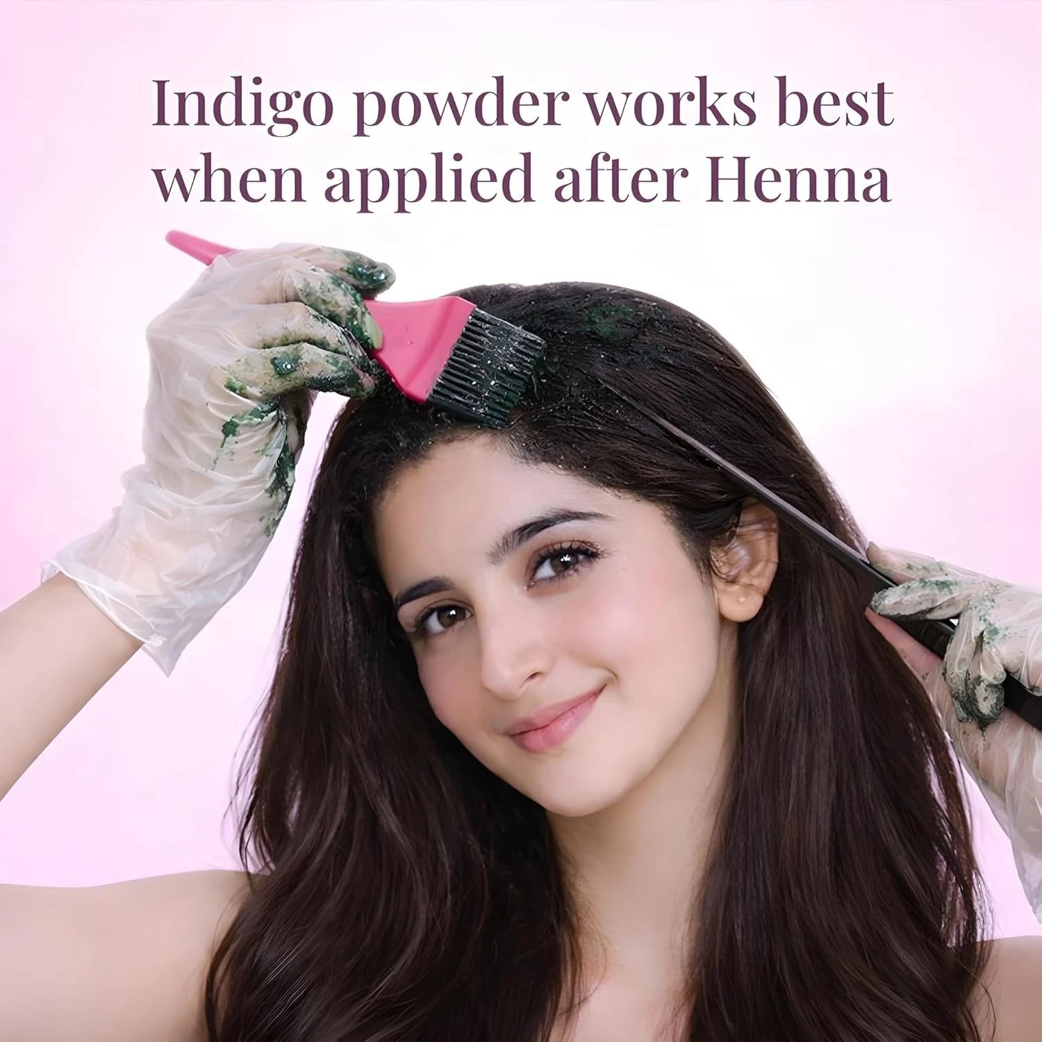 Satthwa Organic Indigo Powder For Deep, Rich, Black Hair Colour 227gm