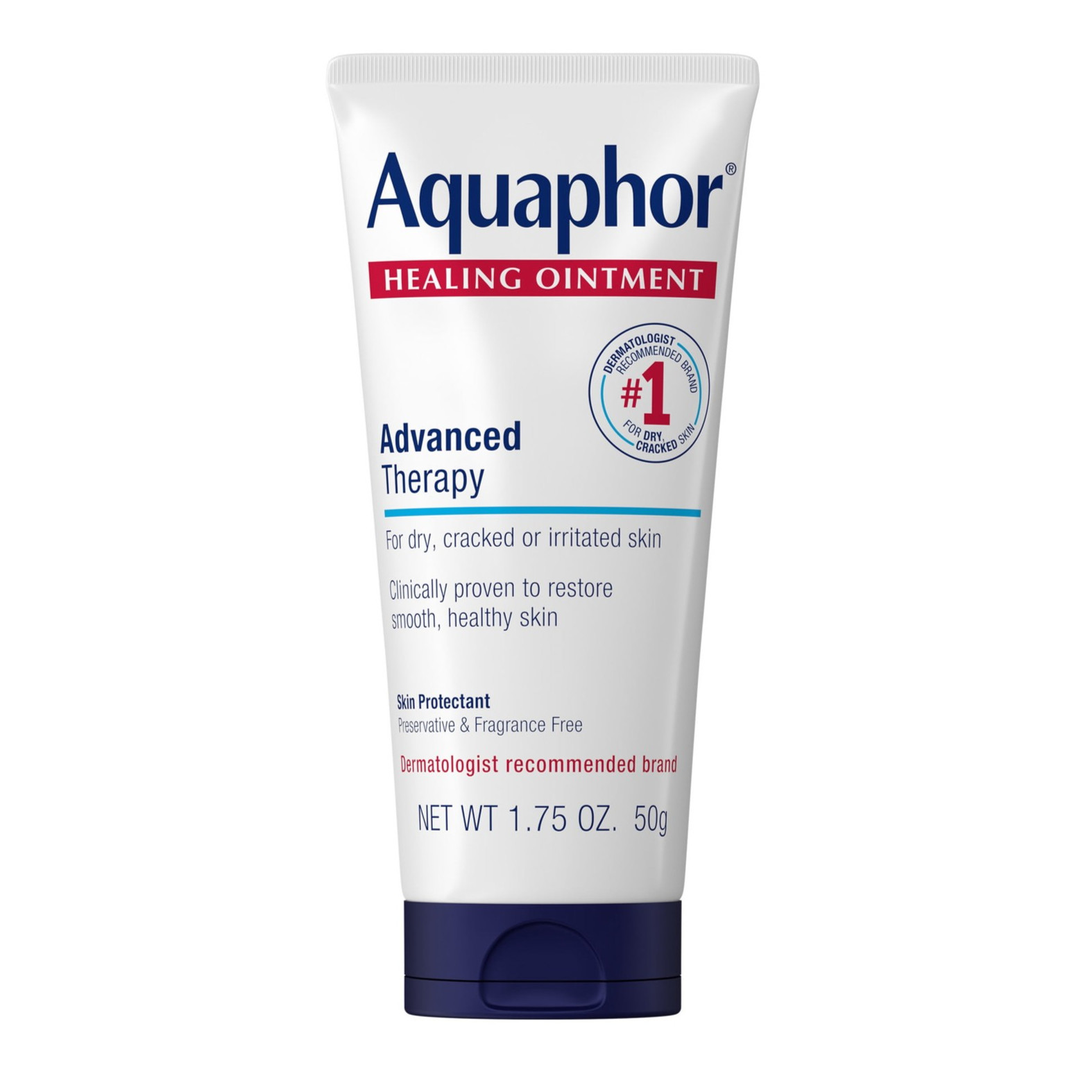 Aquaphor Healing Ointment Skin Protectant Travel Size 1.75oz | Dry Skin Care