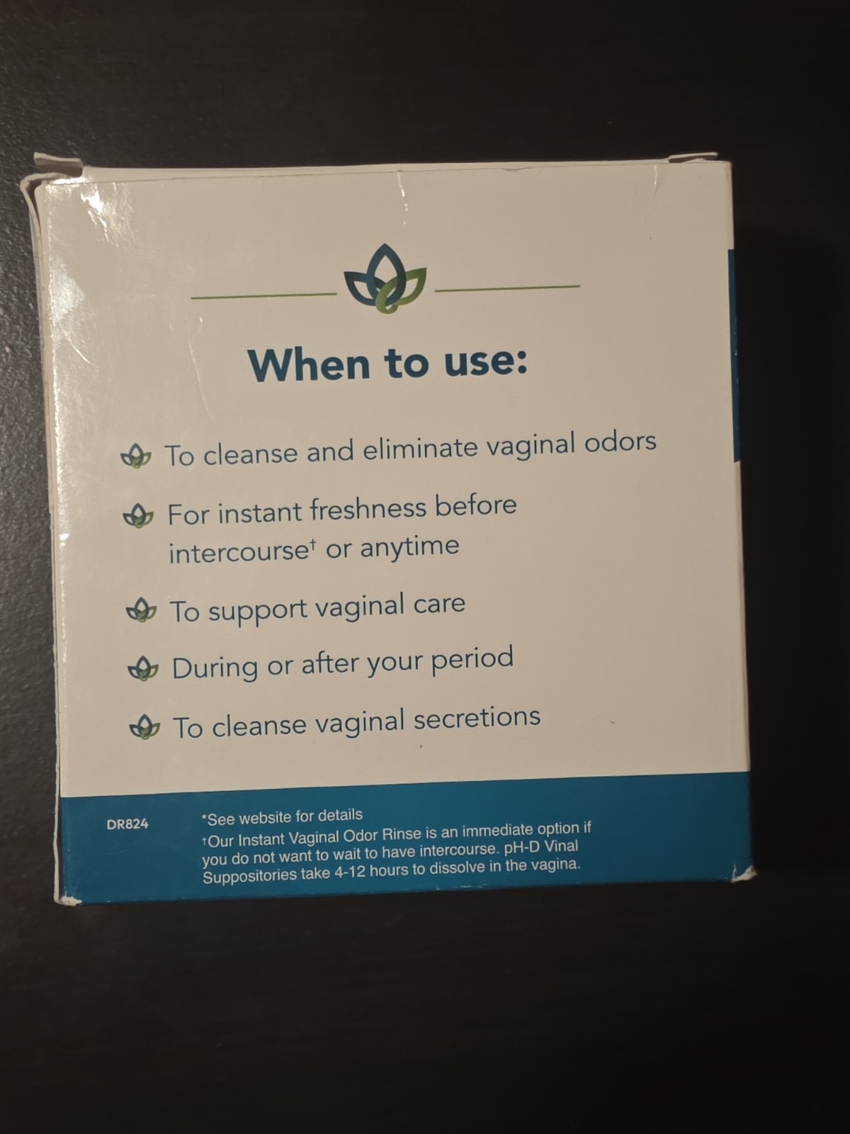 Boric Acid, Instant Vaginal Odor Rinse, 2 Bottles & 2 Nozzles , 6 fl oz-Exp 3/27