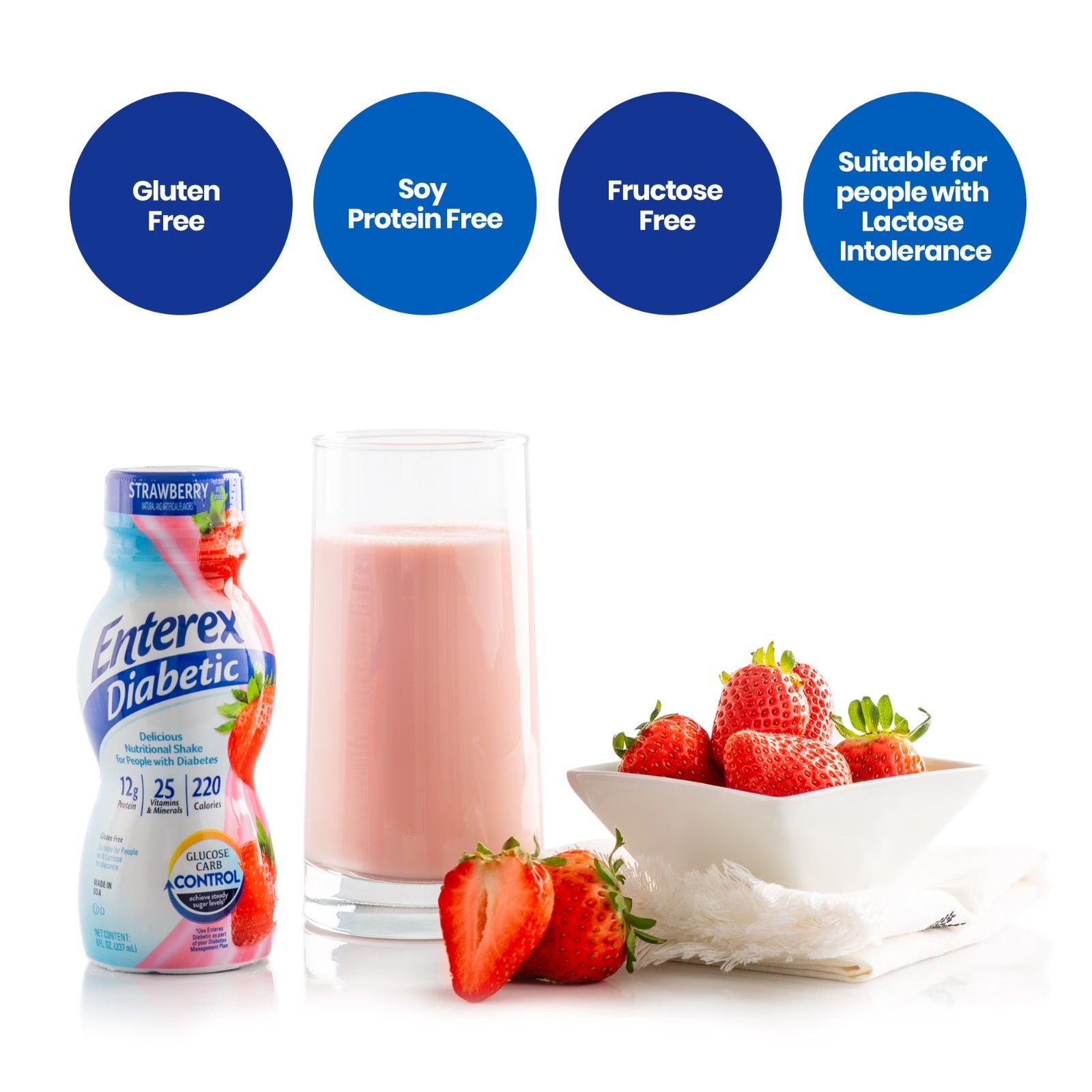 Diabetic Nutritional Meal Replacement Shake High Protein Ready to Drink