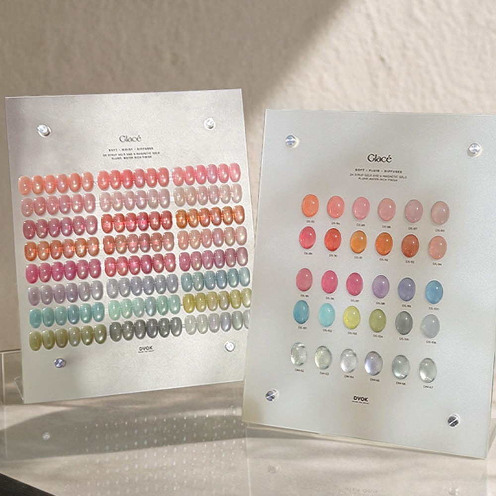 DVOK Glacé 30 Color Professional Gel Set Syrup 24 + Magnetic 6 [Fast Ship]