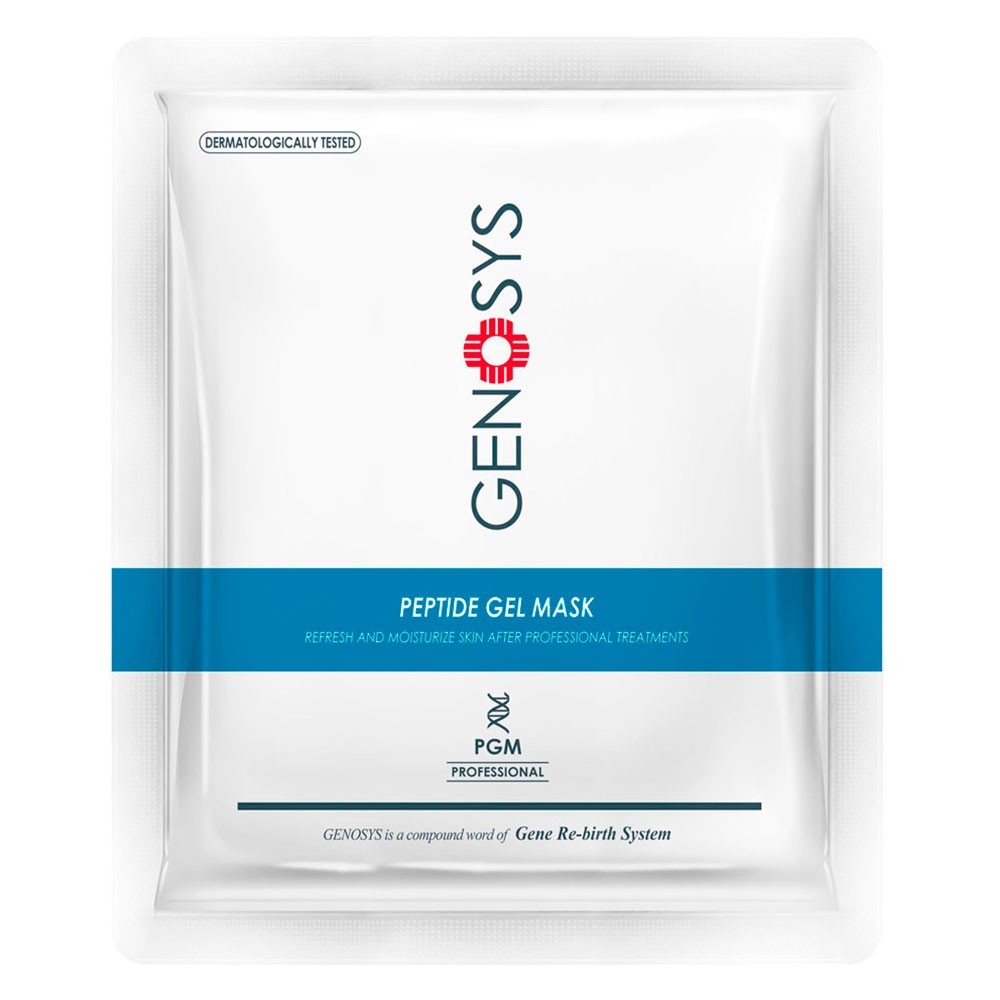 GENOSYS Peptide Gel Mask 5pcs (1 Set) | Soothing Hydrating