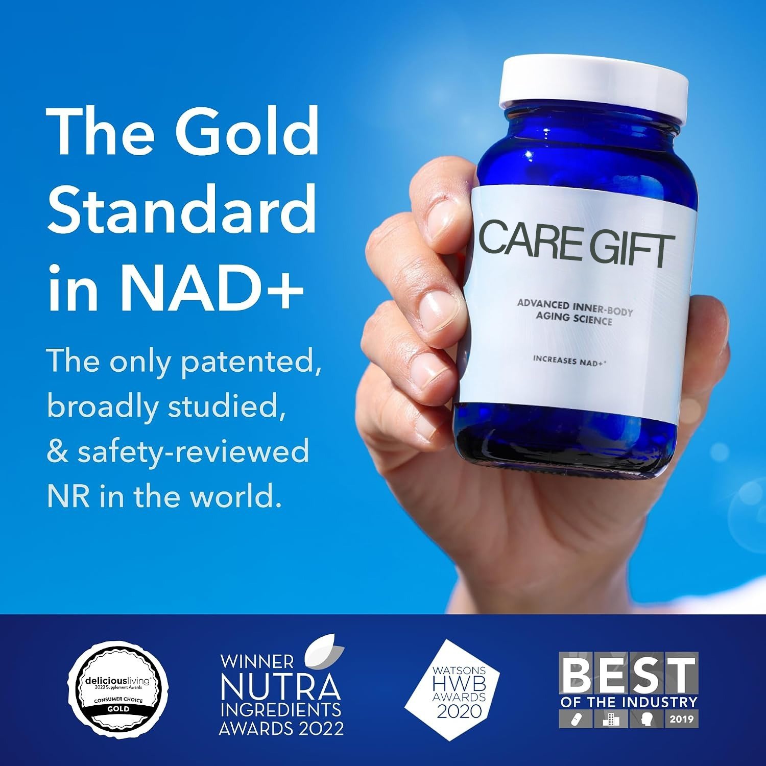 NAD+ Supplement, 300mg | Nicotinamide Riboside