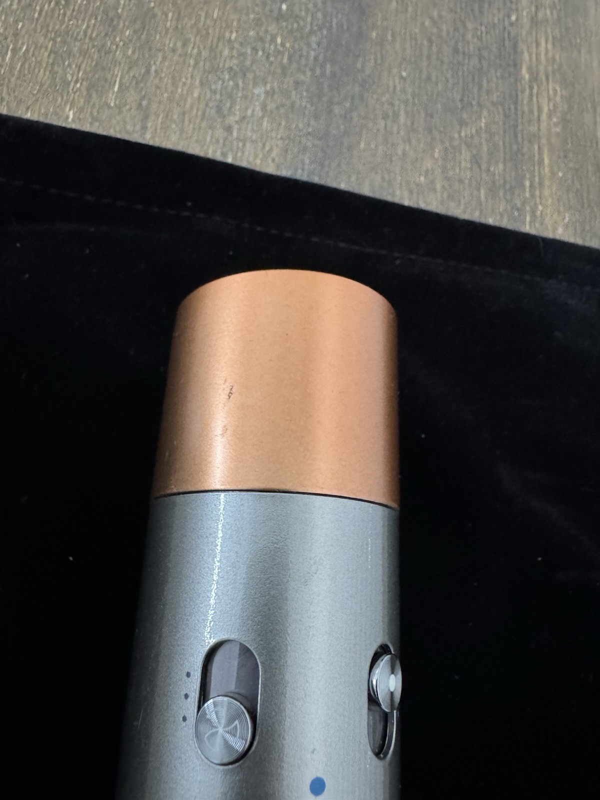 Dyson Airwrap Multi Styler Curler Copper/Nickel w/ 3 Attachments & Travel Bag