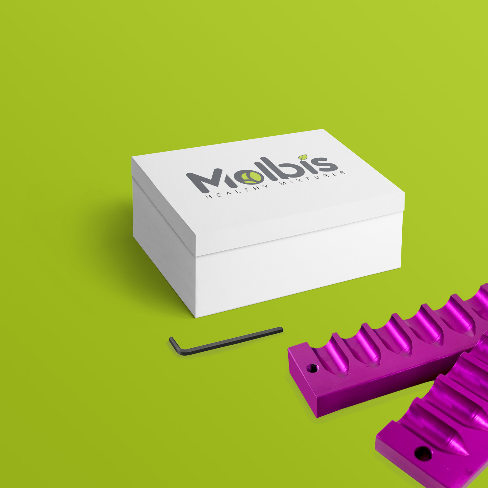 Suppository Mold – 12 Suppositories per unit – Anodized Aluminum