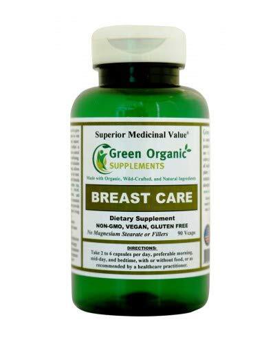 Green Organic Supplements’ Breast Care, Gluten Free, Optimal nutrition Green Tea