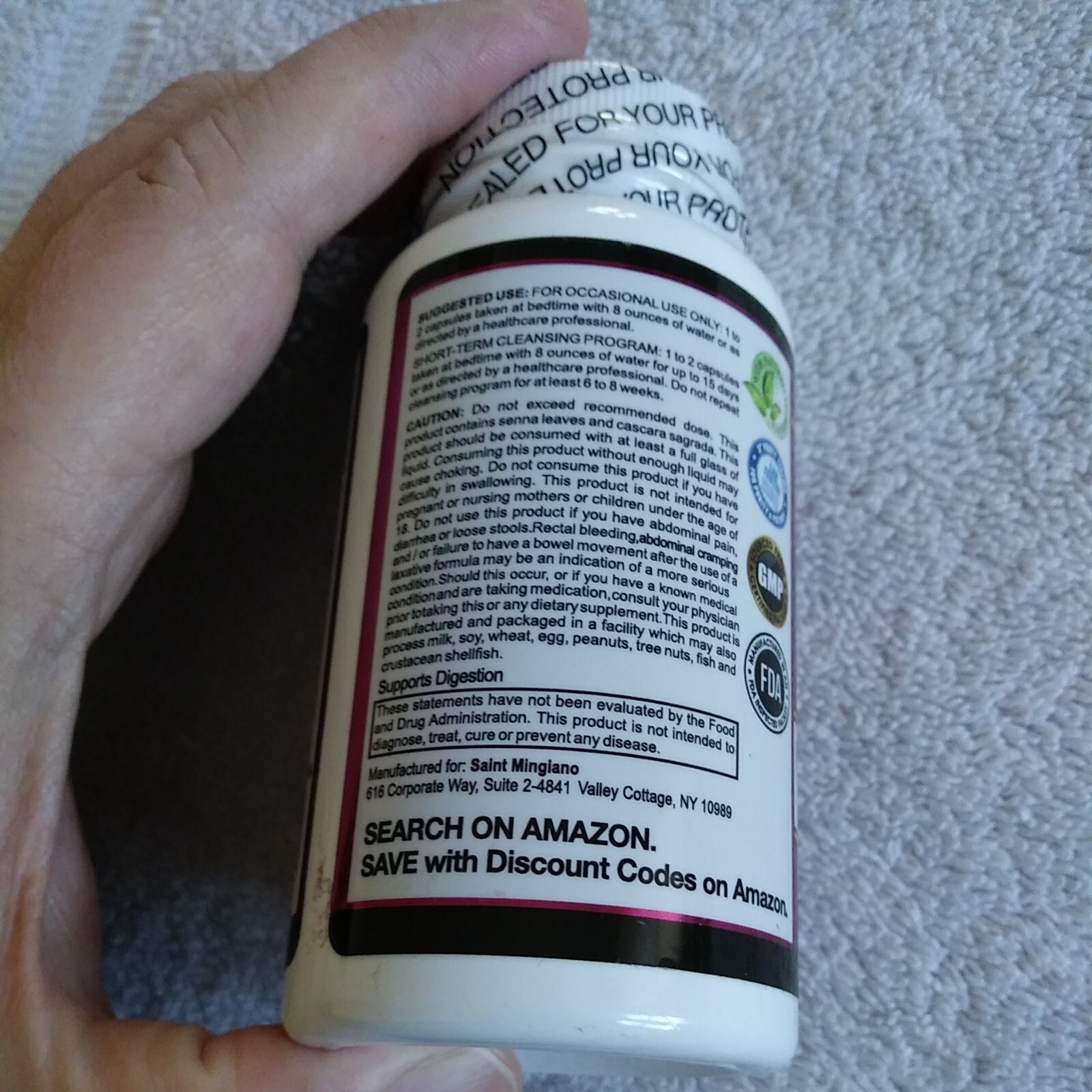 Saint Mingianos Women’s 15 Day Cleanse Colon Detox W/ Natural Herbs Exp 08/2024