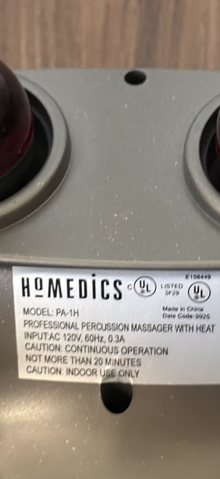 Therapist Select PA-1H with heati