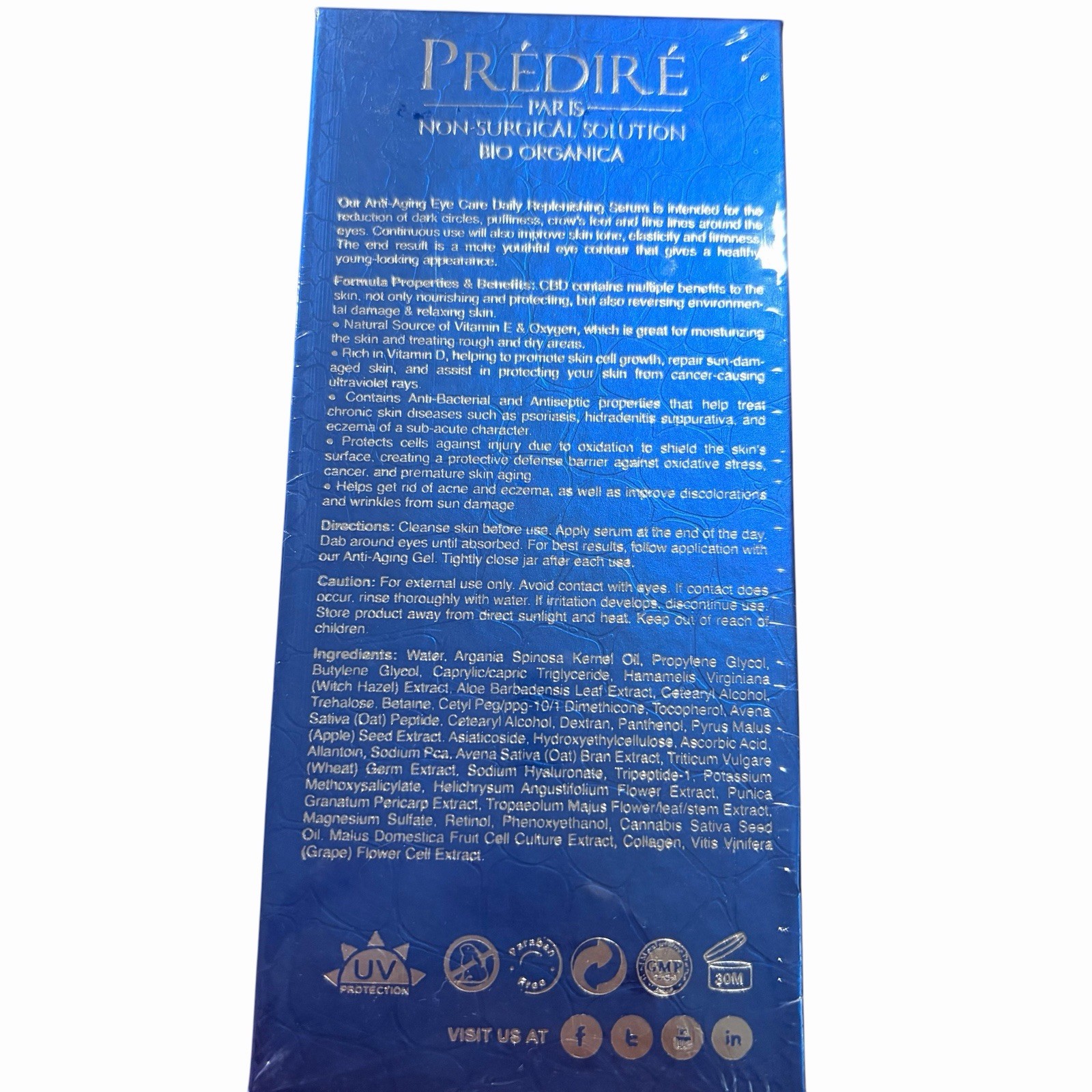 Predire Paris Anti-Aging Eye Care Daily Replenishing Serum