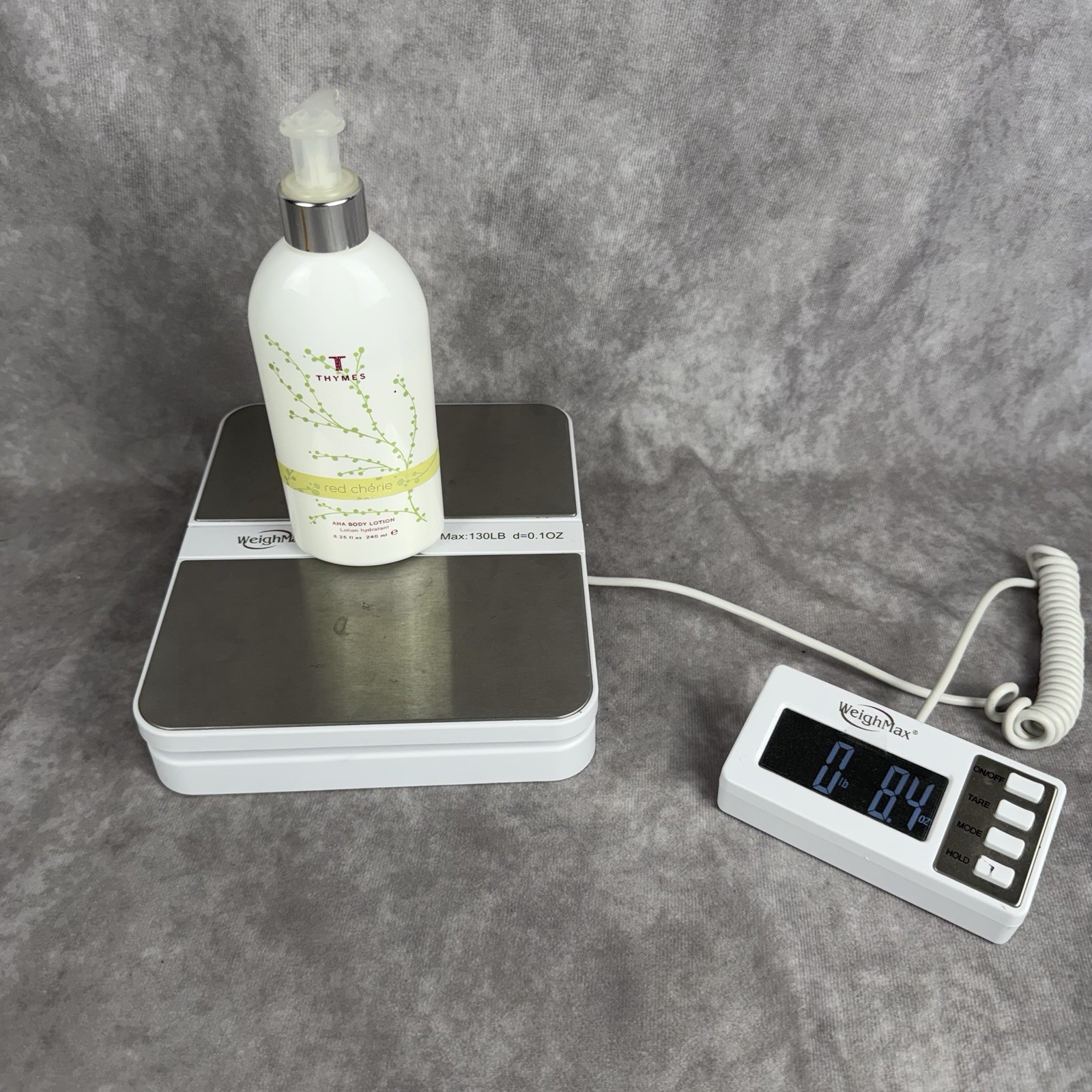 Thymes Red Cherie Body Wash & AHA Body Lotion Set 8.25 oz Vtg Discontinued HTF