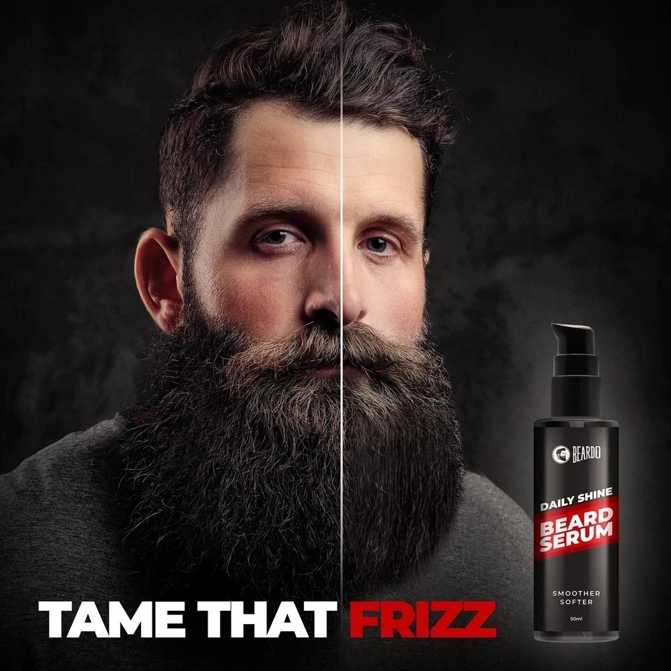 Beardo Beard Serum 50ml | Softens Smoothens Nourished Beard