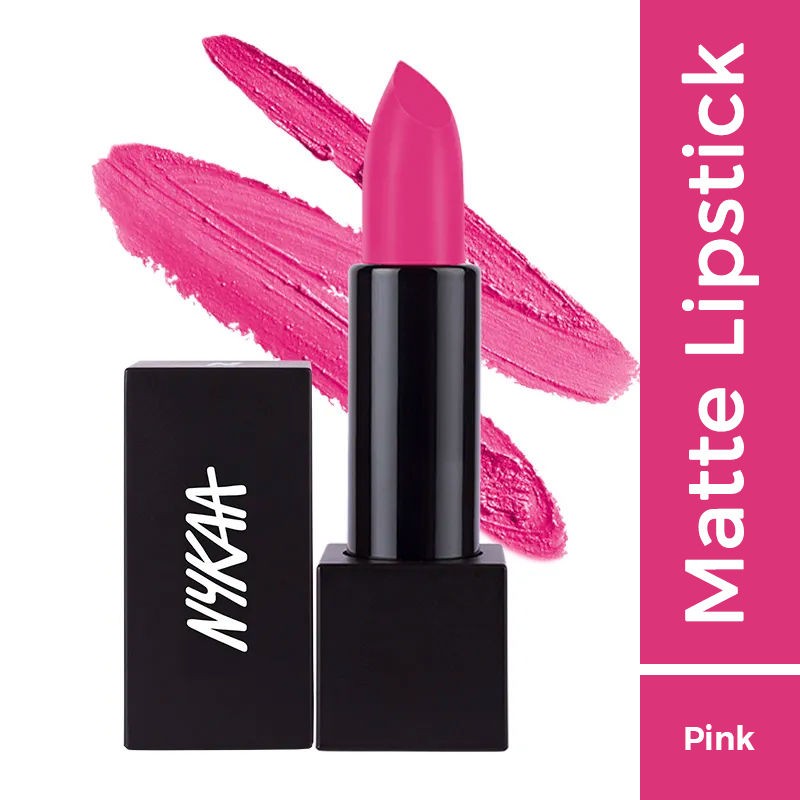 Nykaa So Matte Lipstick Bubblegum Pop 36 M Shade For Makeup 4.2g