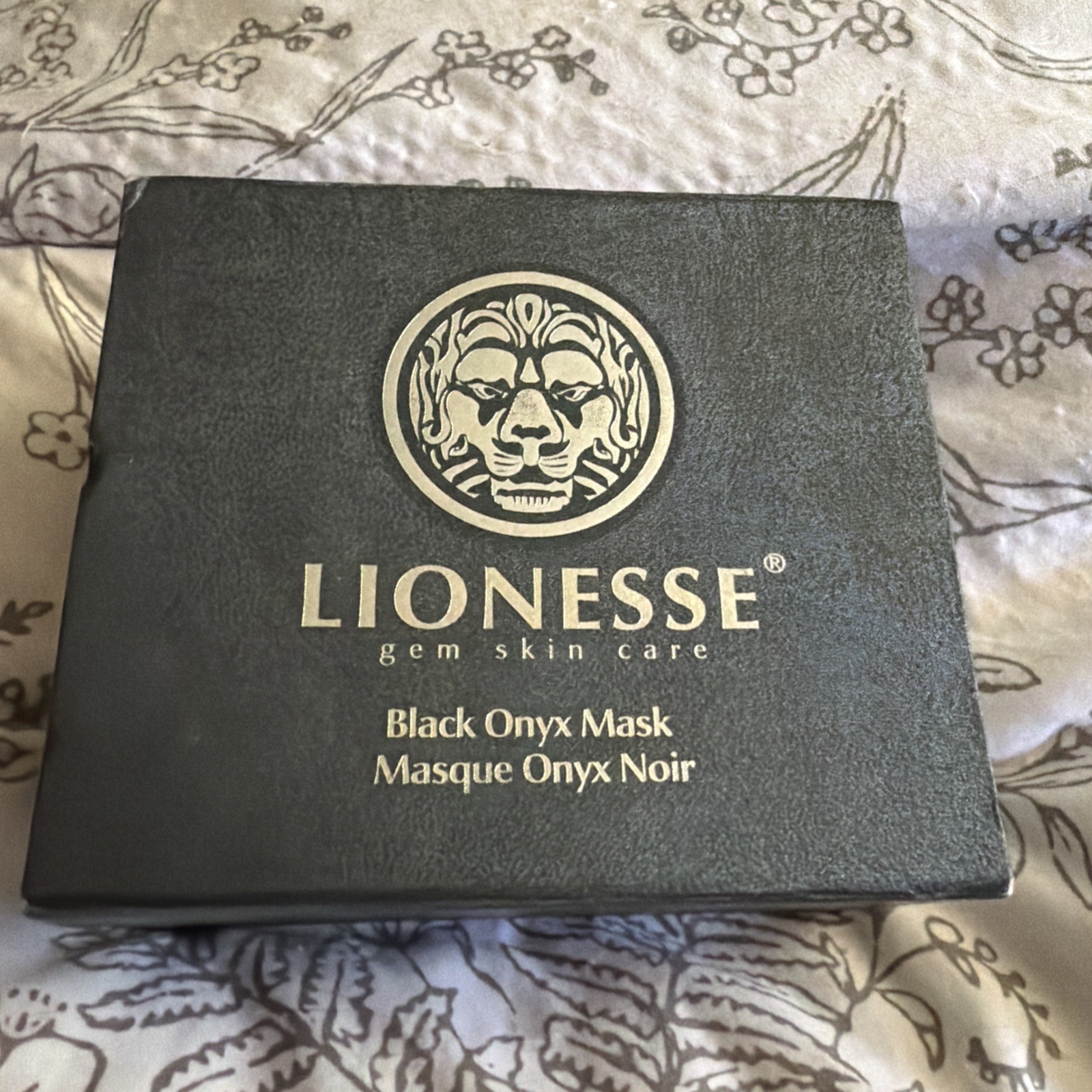Lionesse Gem Skin Care Black Onyx Mask 60g 2.1oz Anti-Aging Luxury Facial NEW